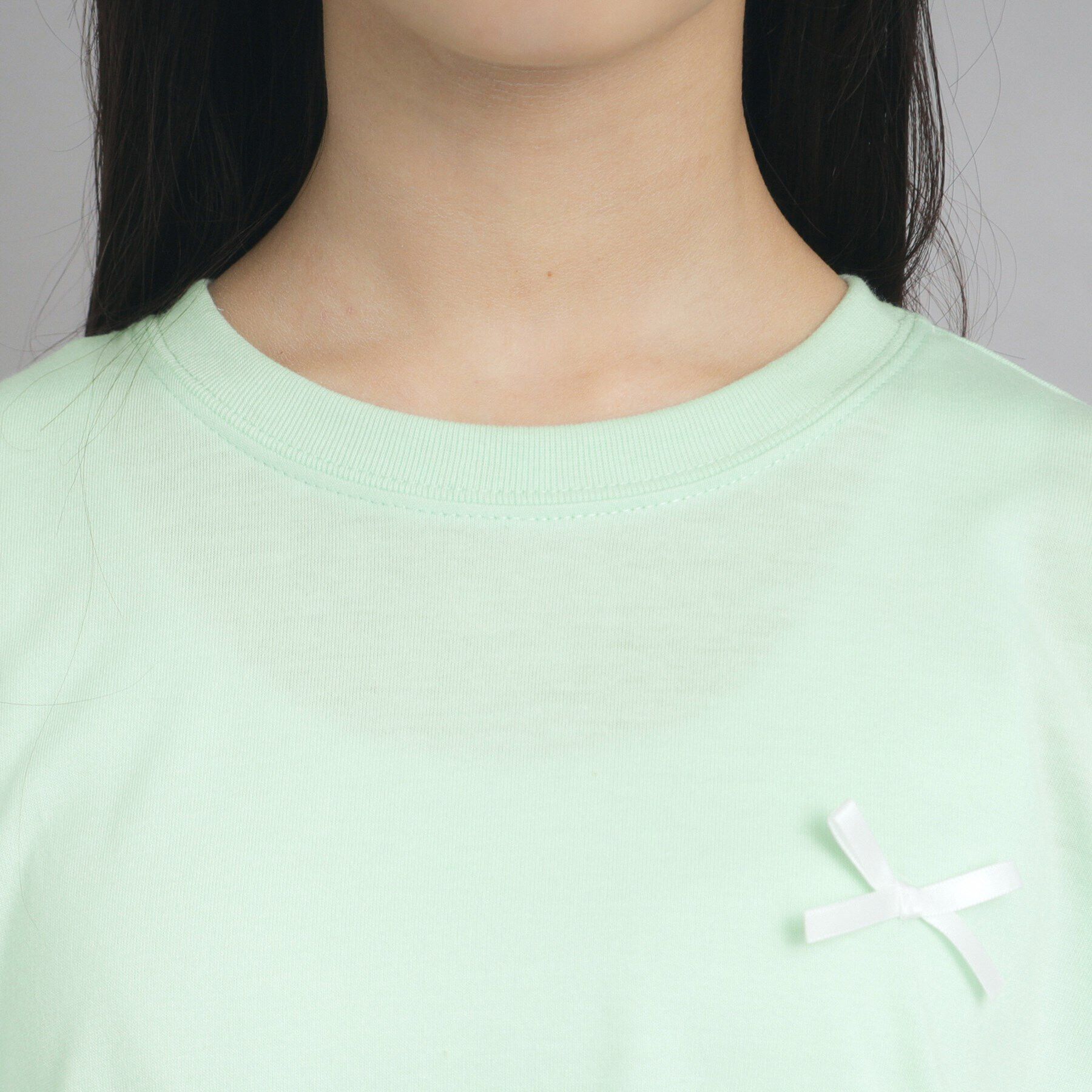 PINK-latte「【130cmあり】バックフォトプリントTシャツ」|Tシャツ・カットソー|