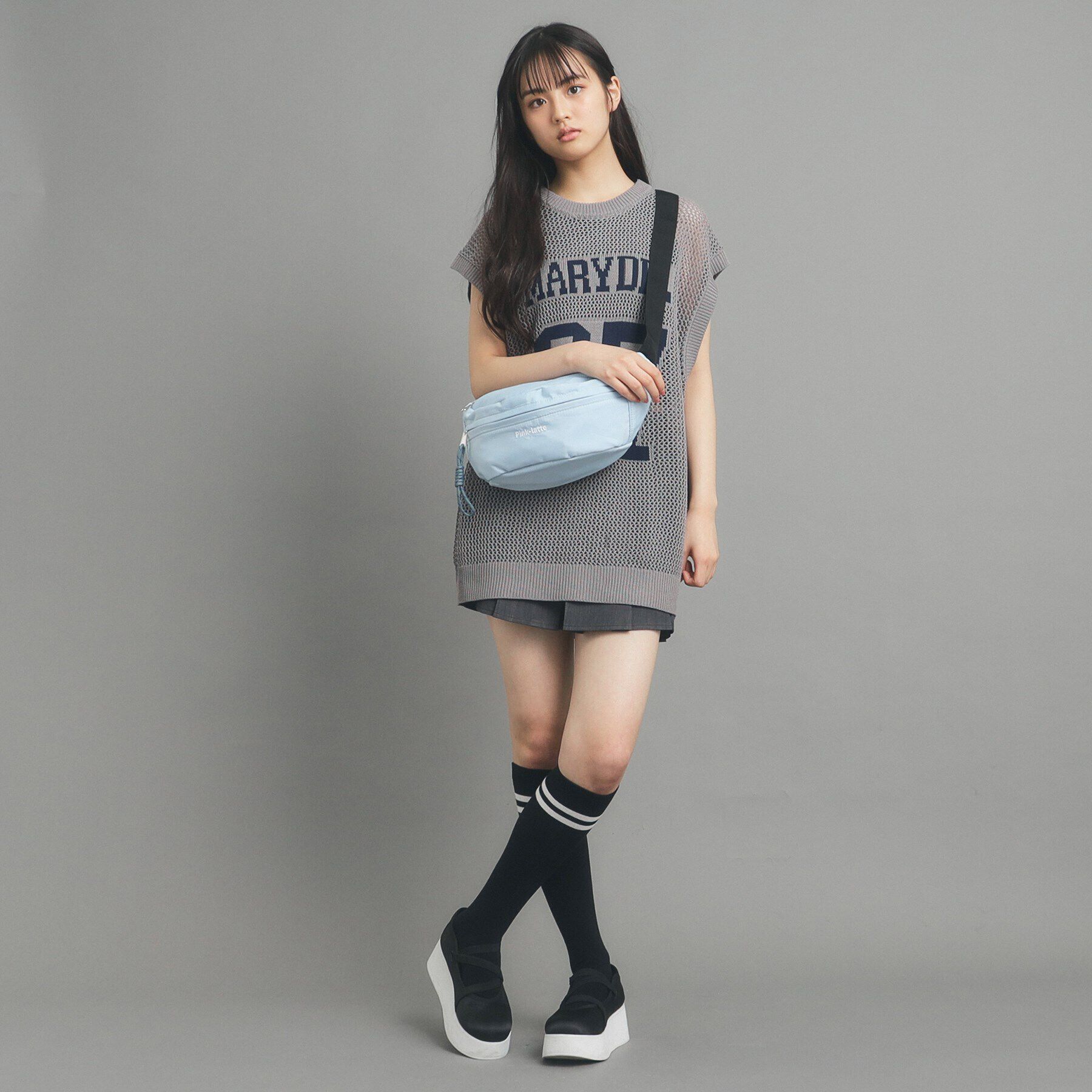 PINK-latte「ドローコードボディバッグ」|その他|