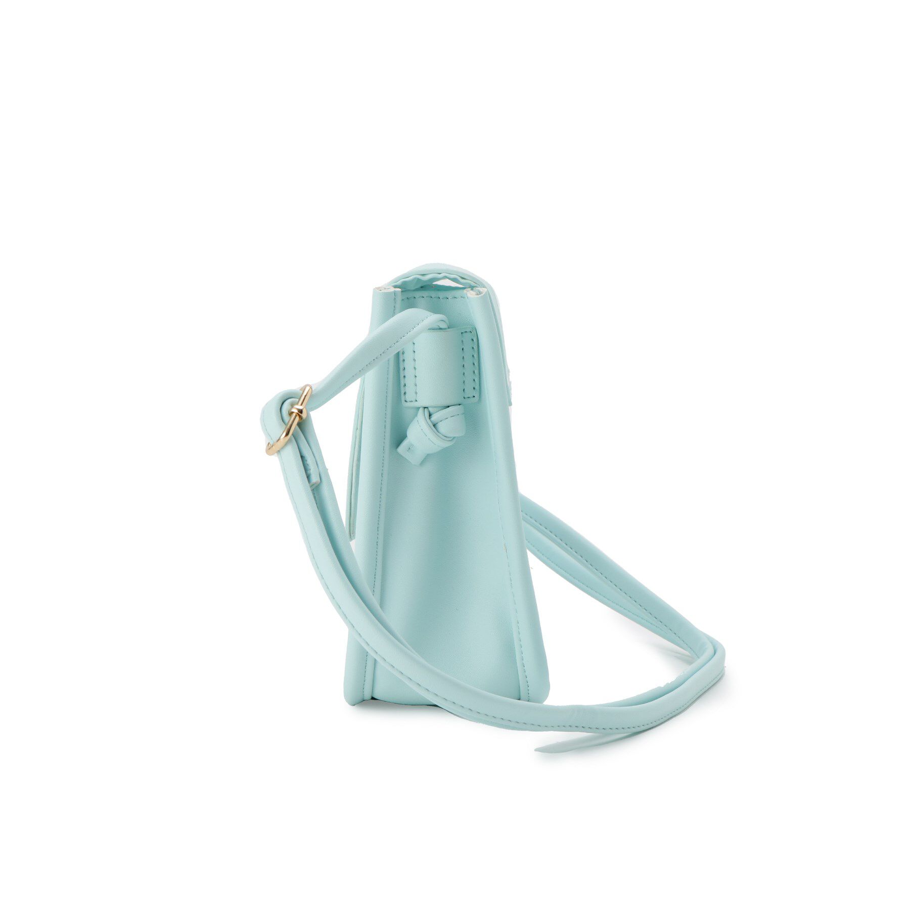 PINK-latte「ハートバックルPVCショルダーバッグ」|ショルダー・メッセンジャー|