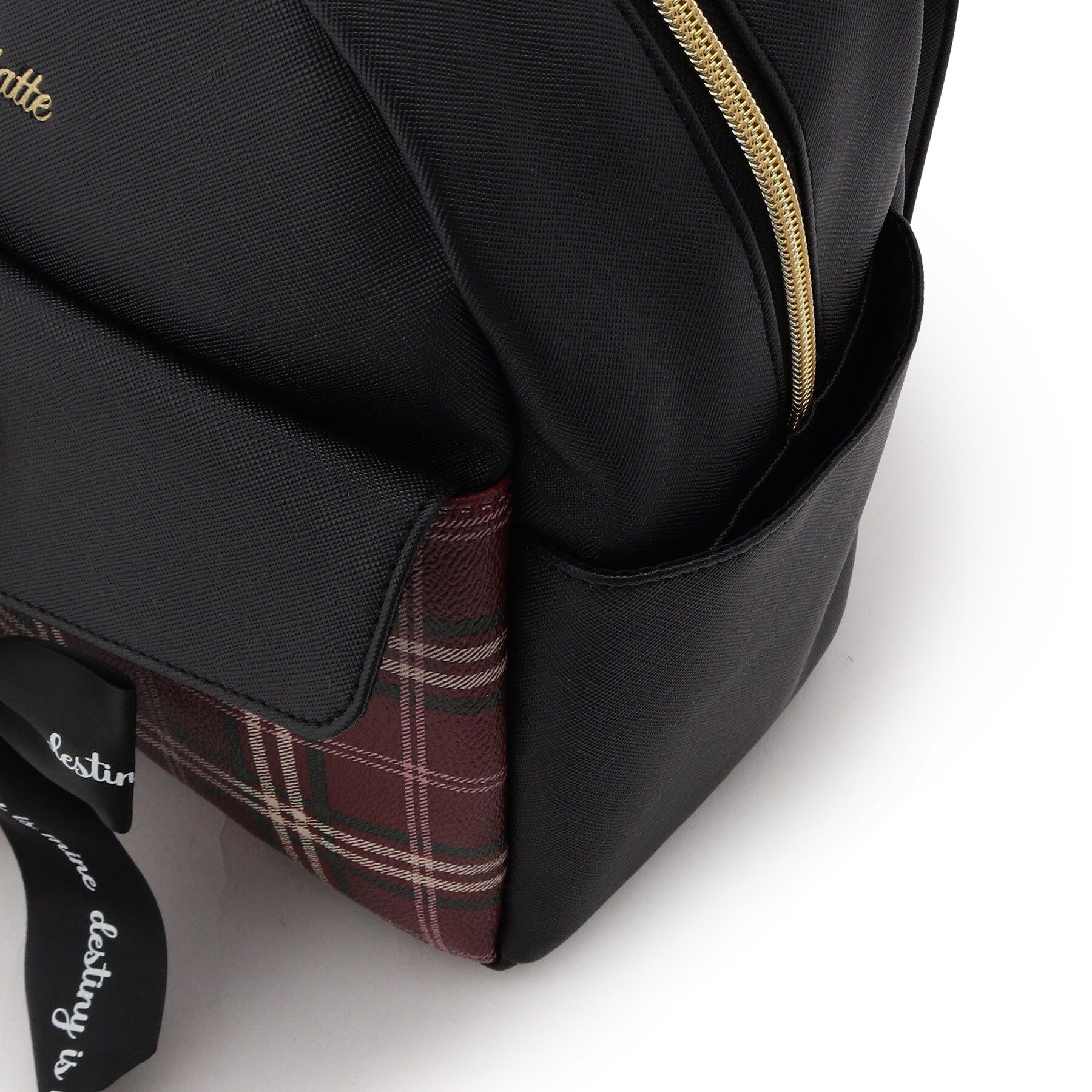 PINK-latte「フラップチェックミニリュック」|リュック|