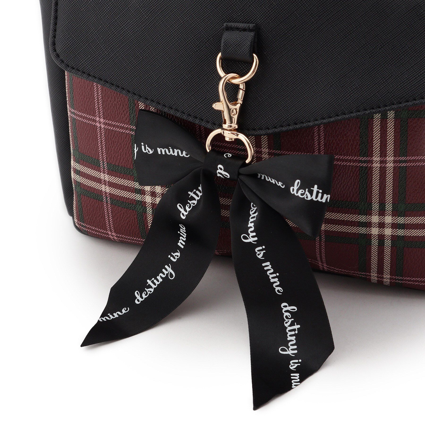 PINK-latte「フラップチェックミニリュック」|リュック|