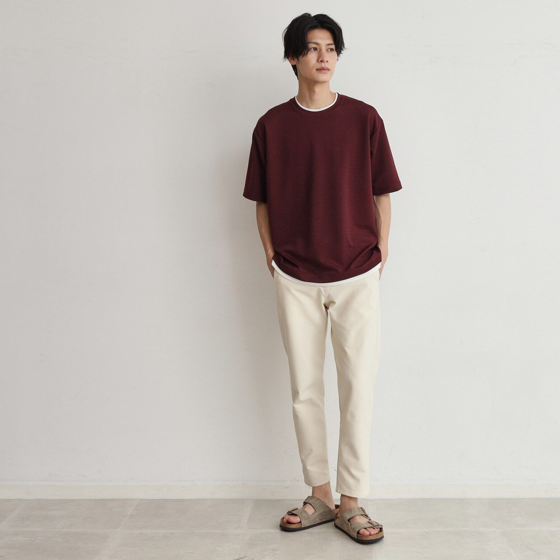 THE SHOP TK「アムンゼンフェイクプルオーバー」|Tシャツ・カットソー|