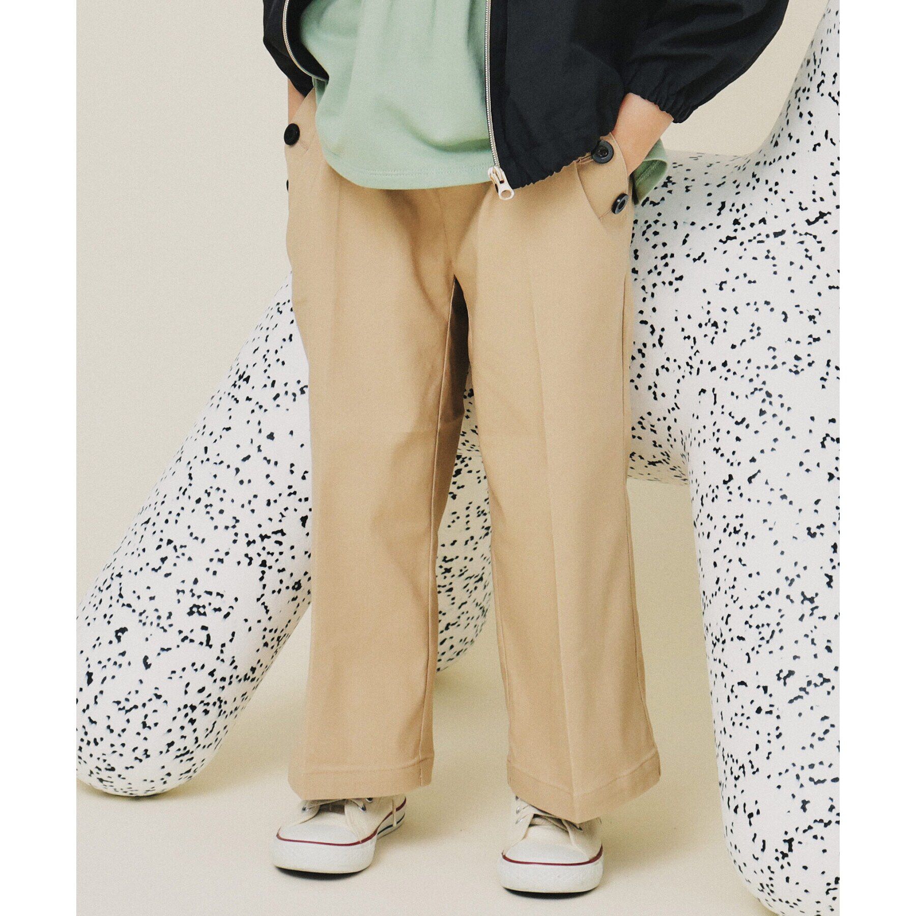 THE SHOP TK「【110-160】マリンハイパーパンツ」|その他|グレージュ(050)