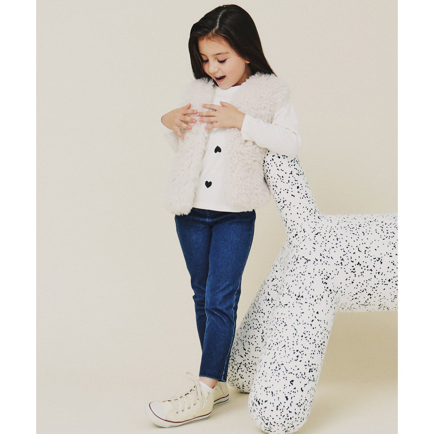 THE SHOP TK「【110－160】のびーるスキニーパンツ/洗濯機OK」|その他|