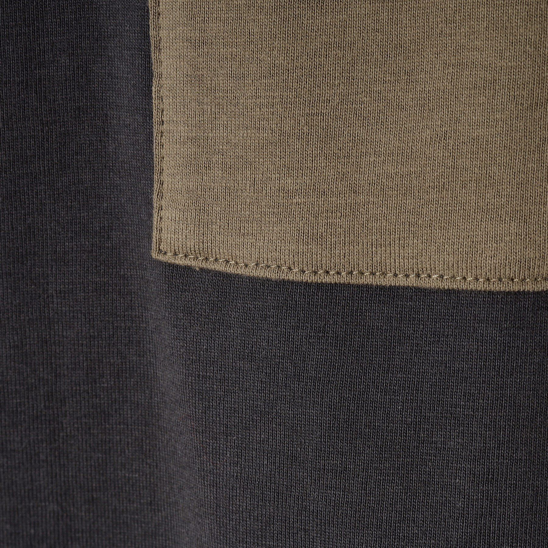 THE SHOP TK「【100－160】ブロッキング長袖Tシャツ/洗濯機OK」|Tシャツ・カットソー|