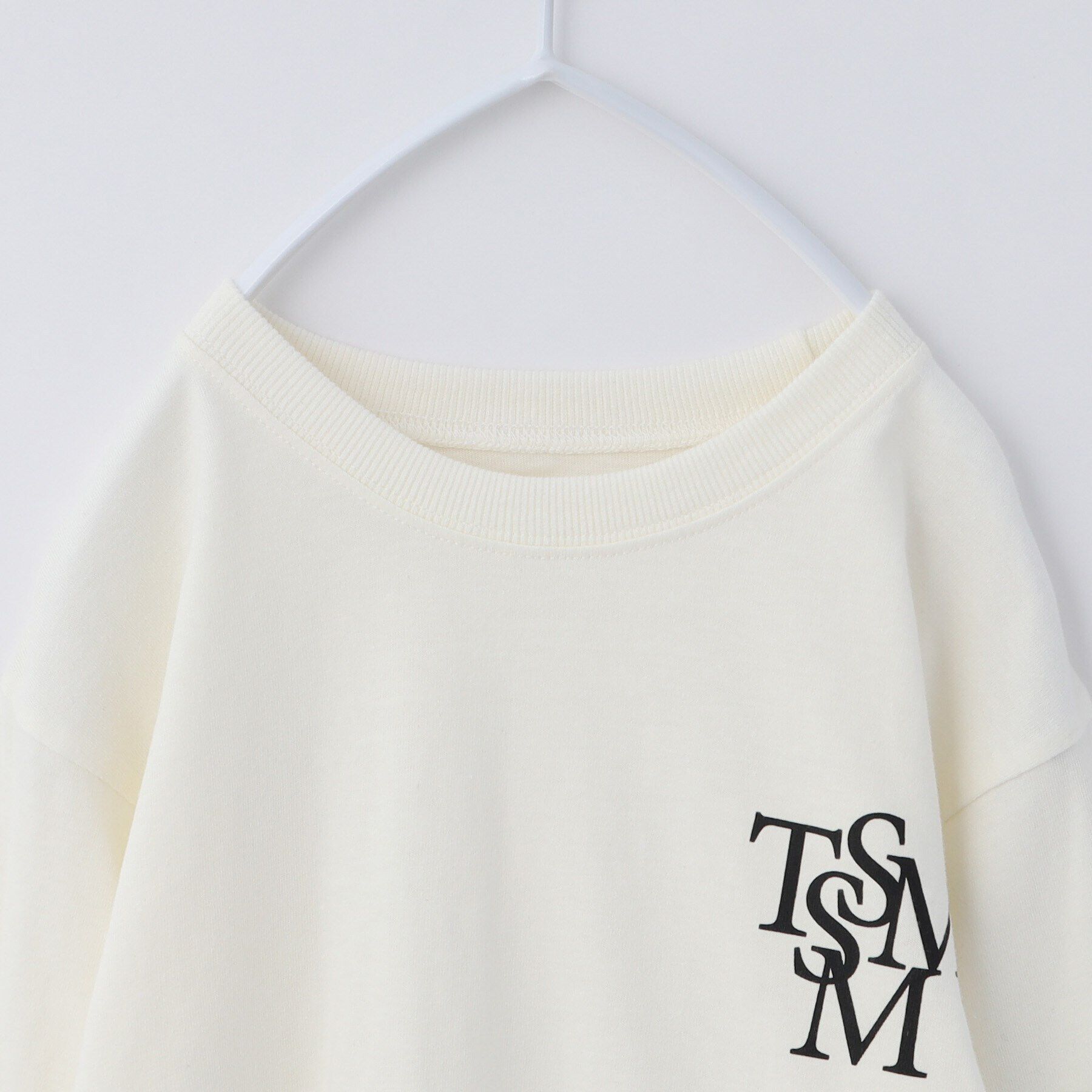 THE SHOP TK「【130-160】オーガビッツコットン長袖Tシャツ/洗濯機OK」|Tシャツ・カットソー|