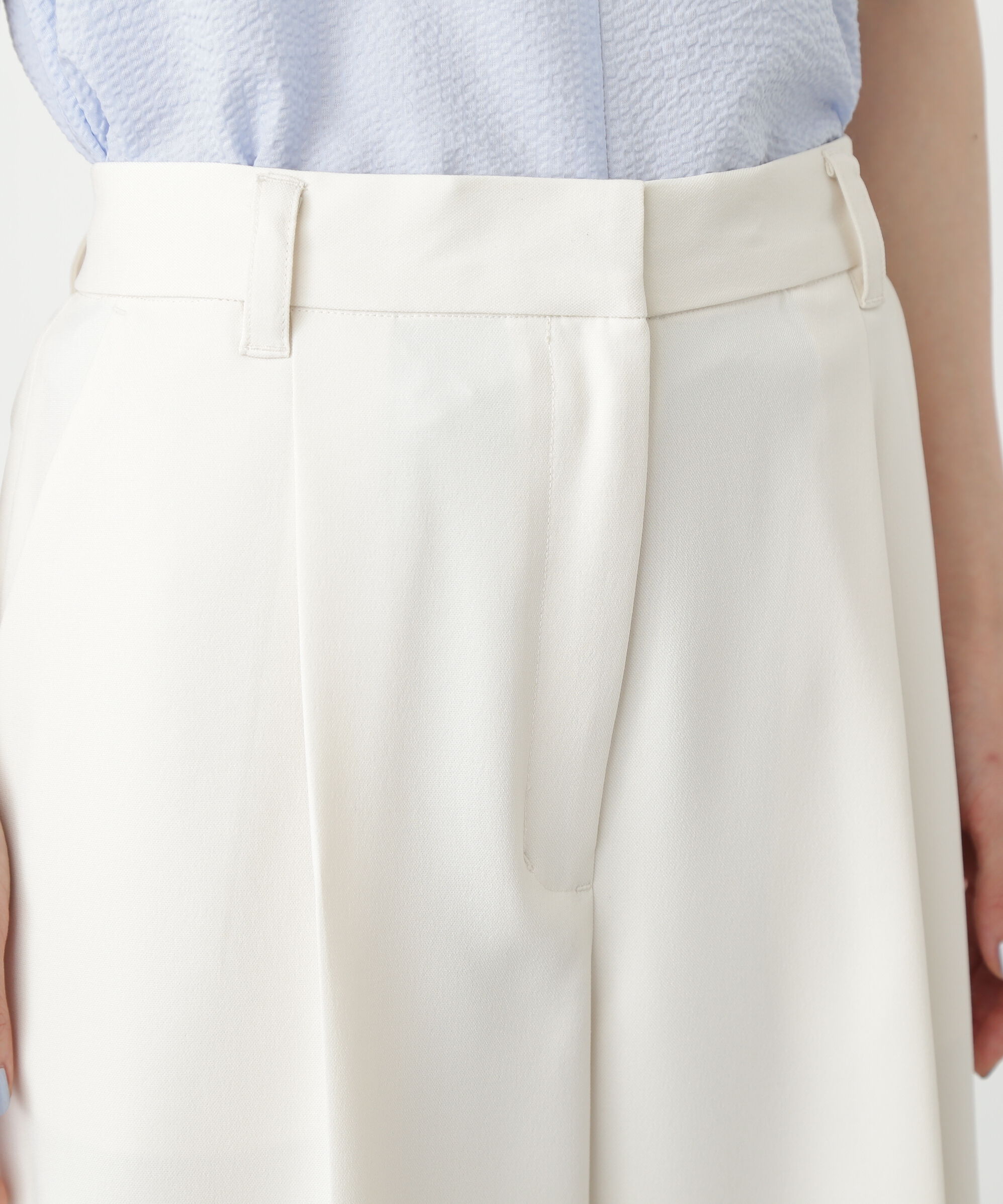  「ライトタックワイドパンツ」|その他|