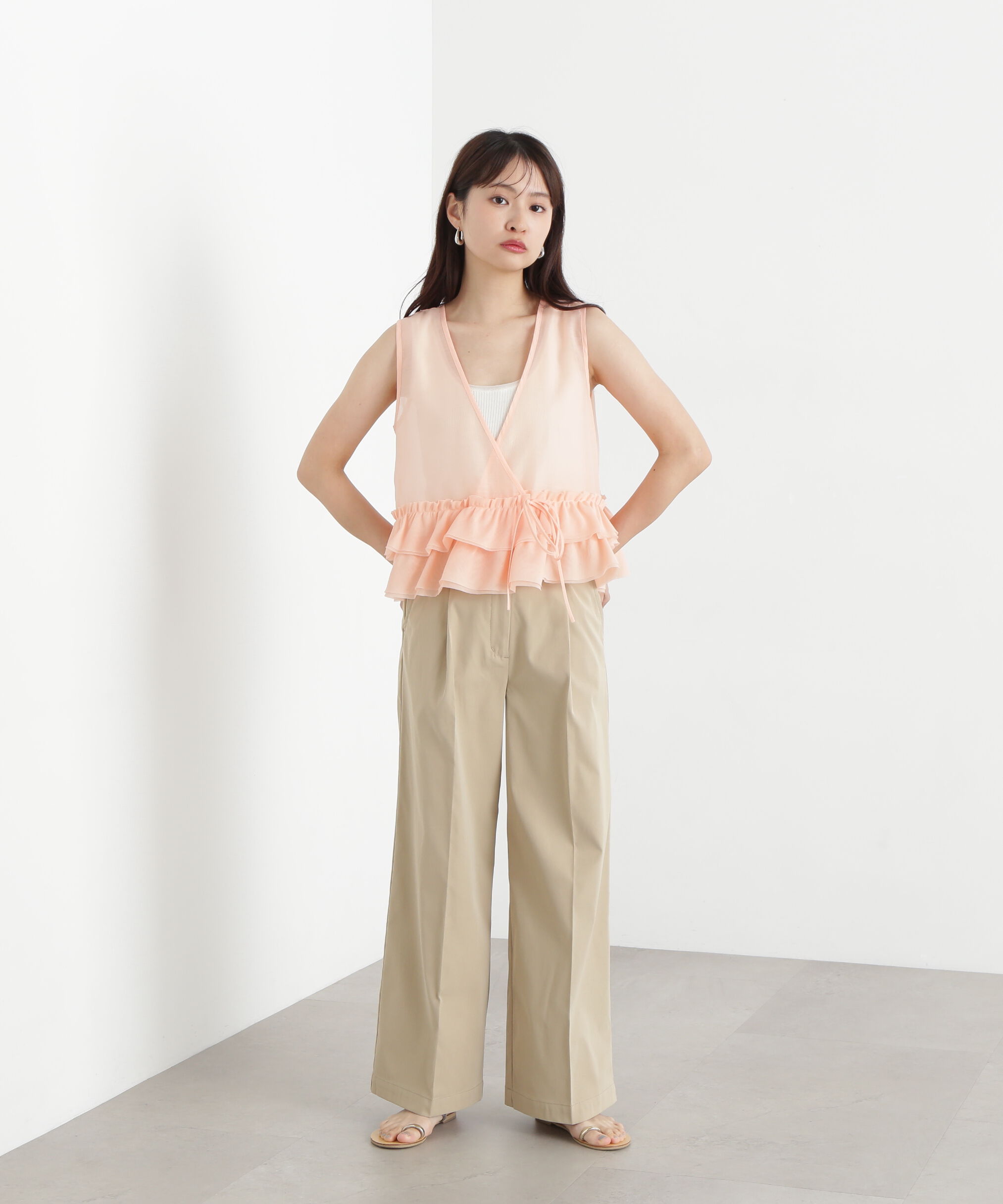  「タックワイドパンツ」|その他|