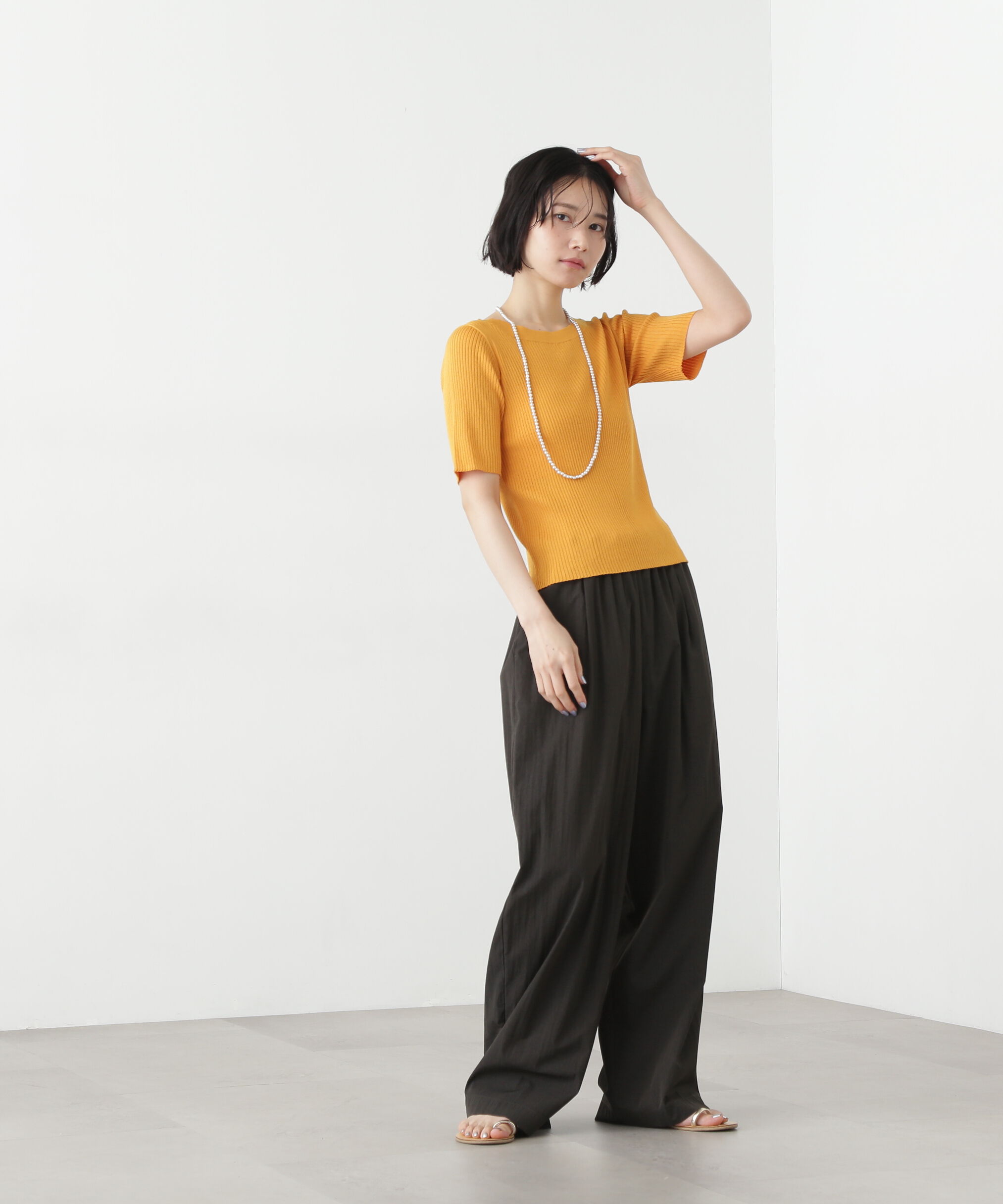  「ライトコットンイージーパンツ」|その他|