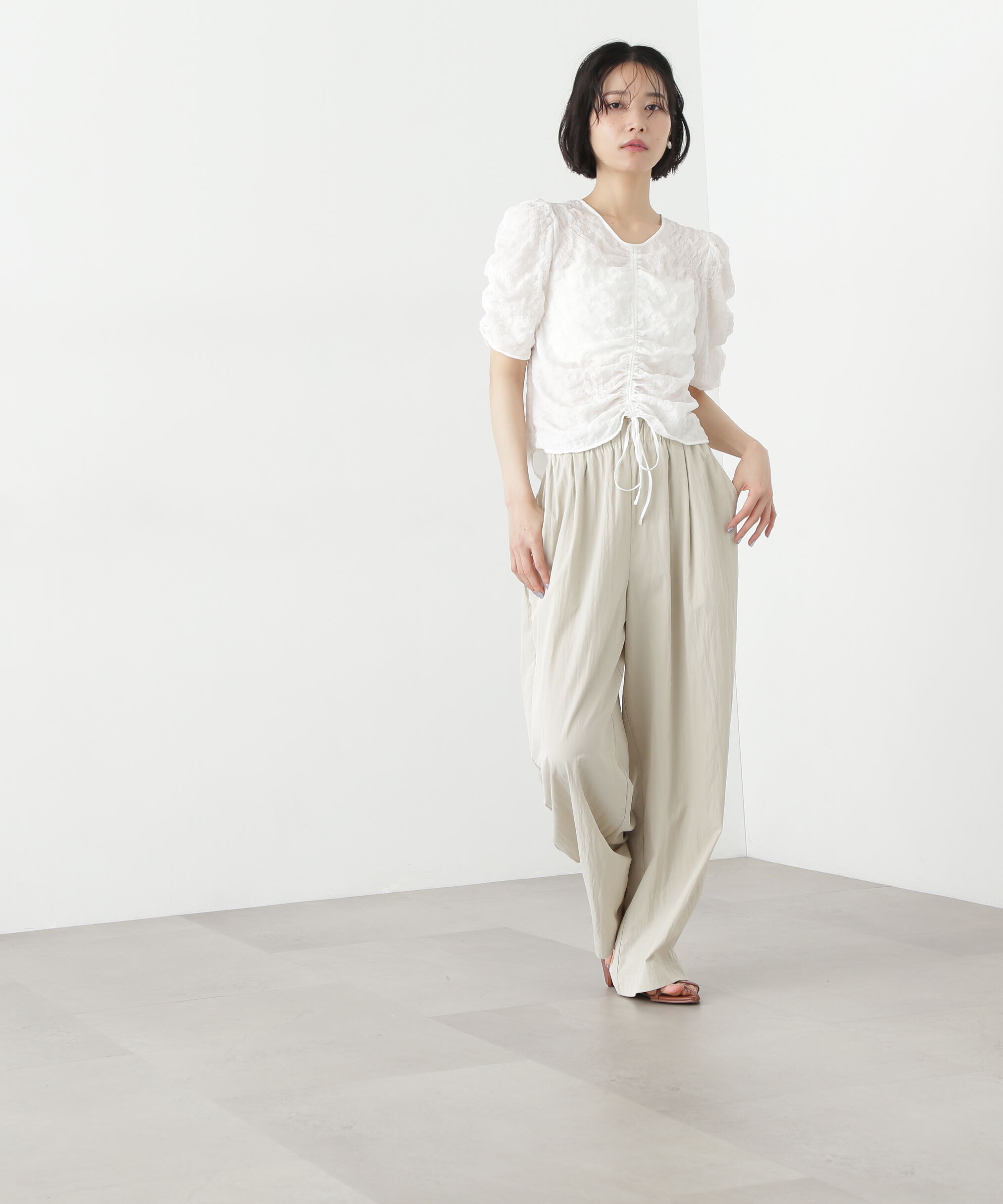  「ライトコットンイージーパンツ」|その他|