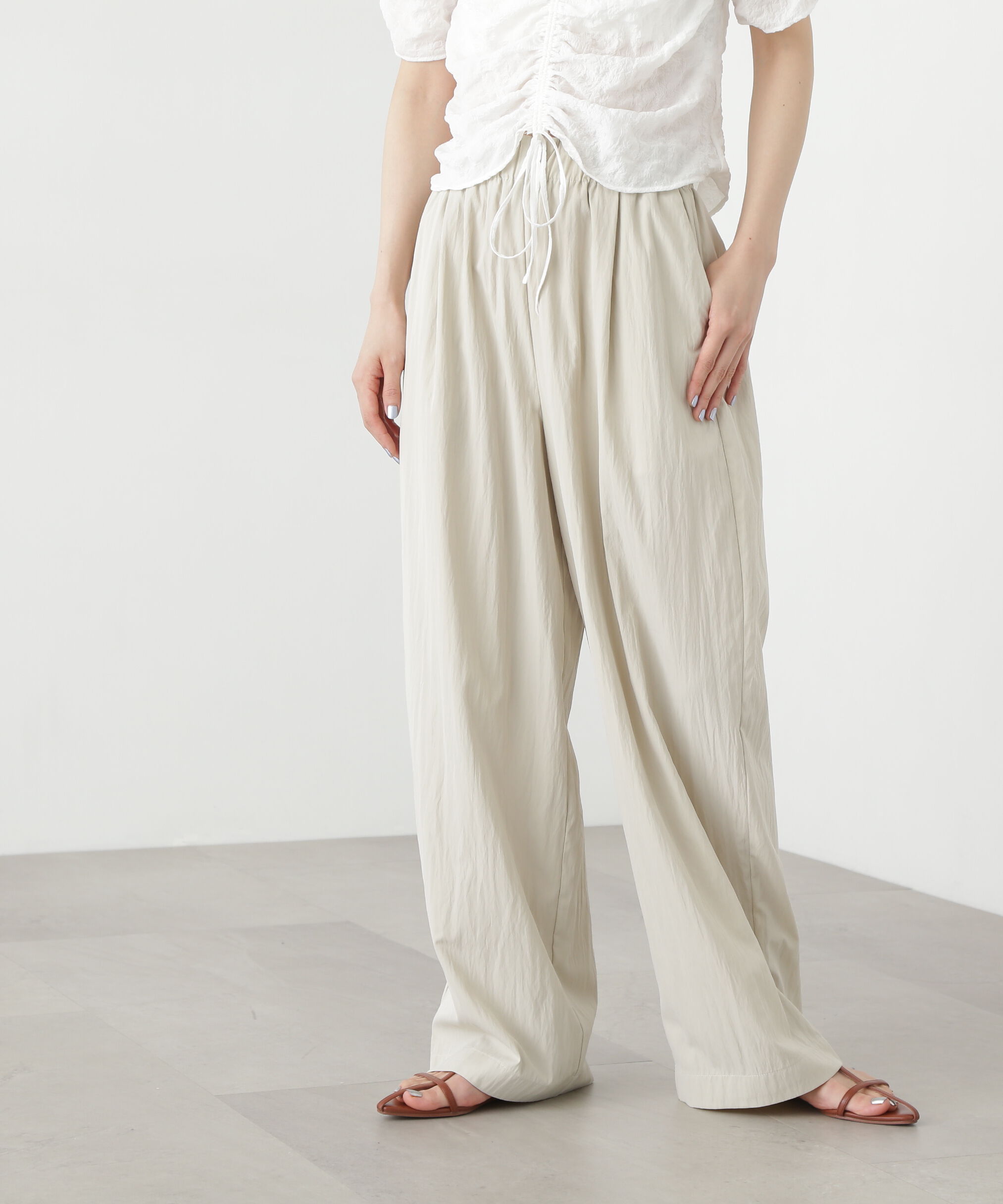  「ライトコットンイージーパンツ」|その他|