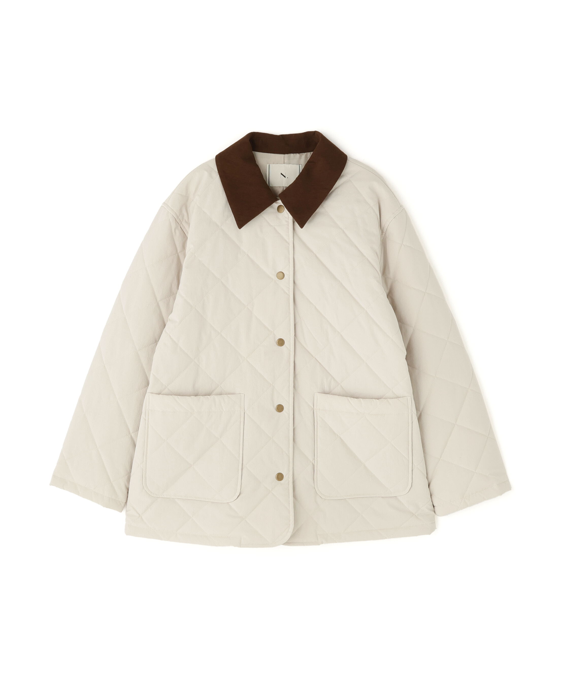  「バイカラーキルティングブルゾン」|ブルゾン・スタジャン|