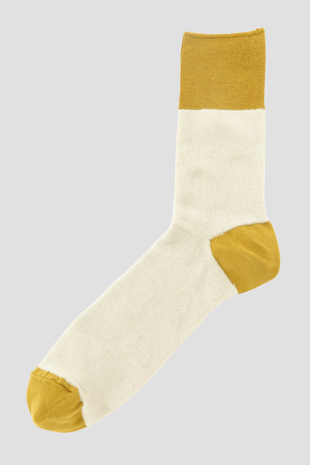 MHL.「DOUBLE LAYERED SOCKS」|ソックス|ECRU2