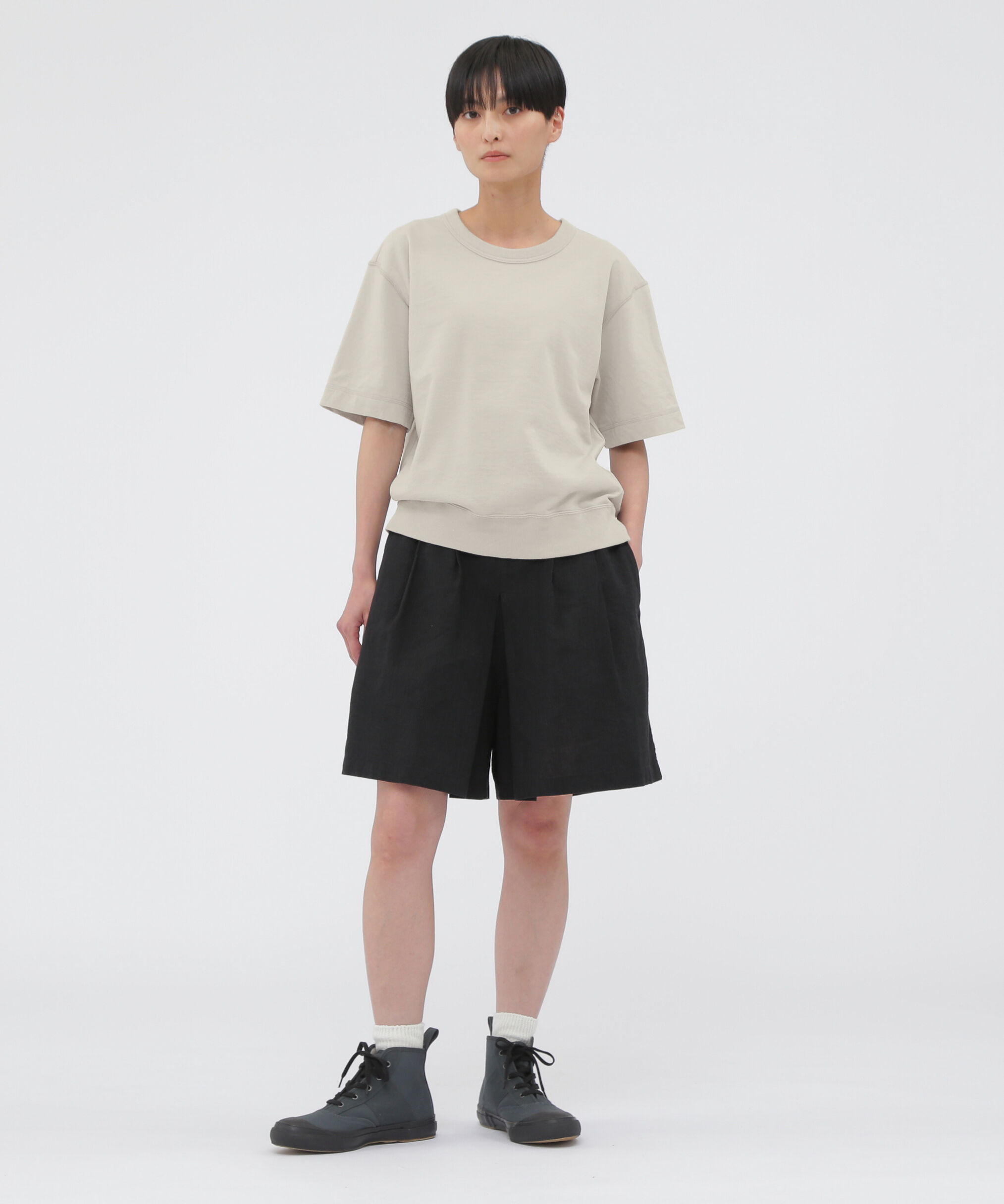 MHL.「DRY LIGHT LOOPBACK JERSEY TOP」|Tシャツ・カットソー|