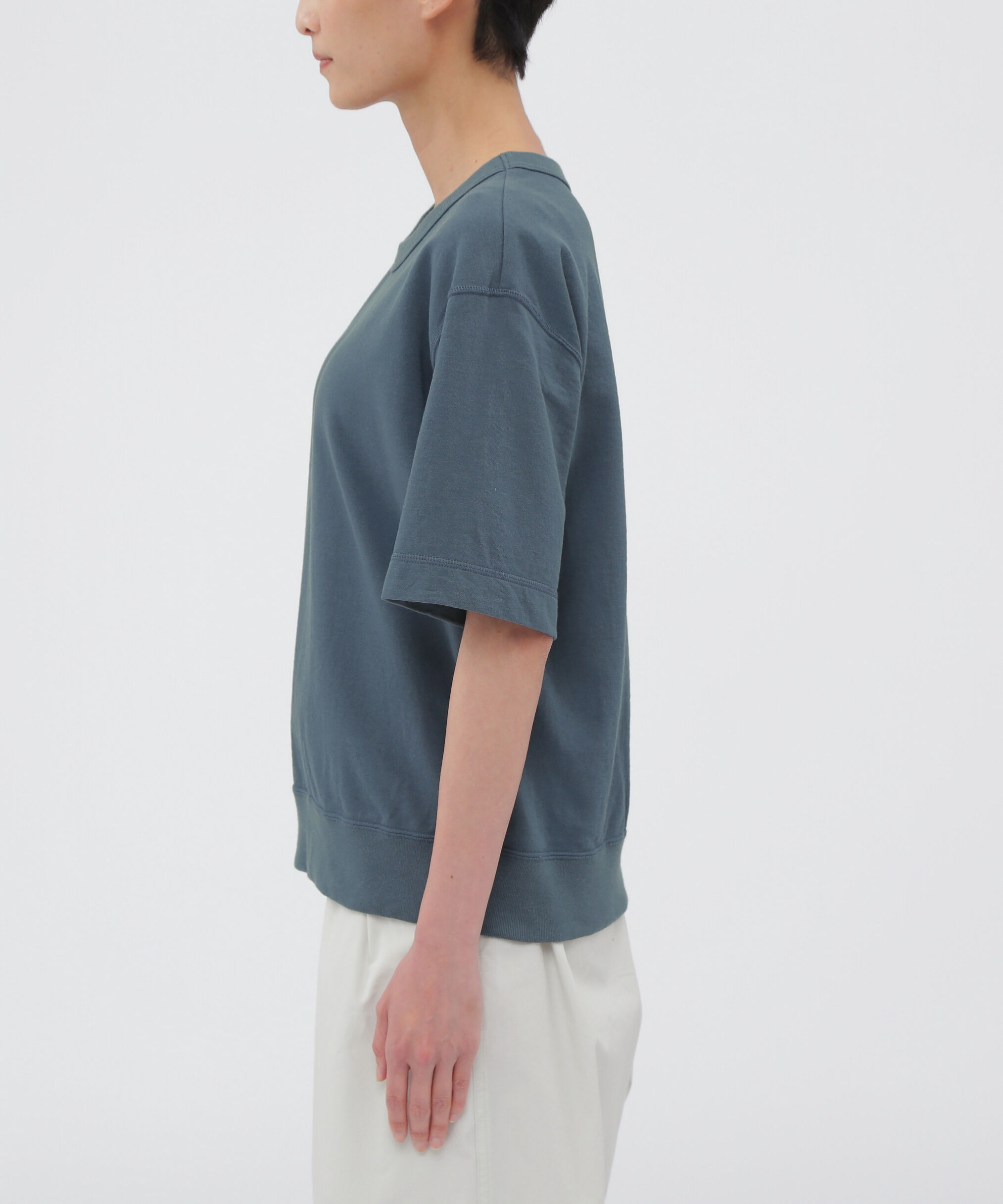MHL.「DRY LIGHT LOOPBACK JERSEY TOP」|Tシャツ・カットソー|