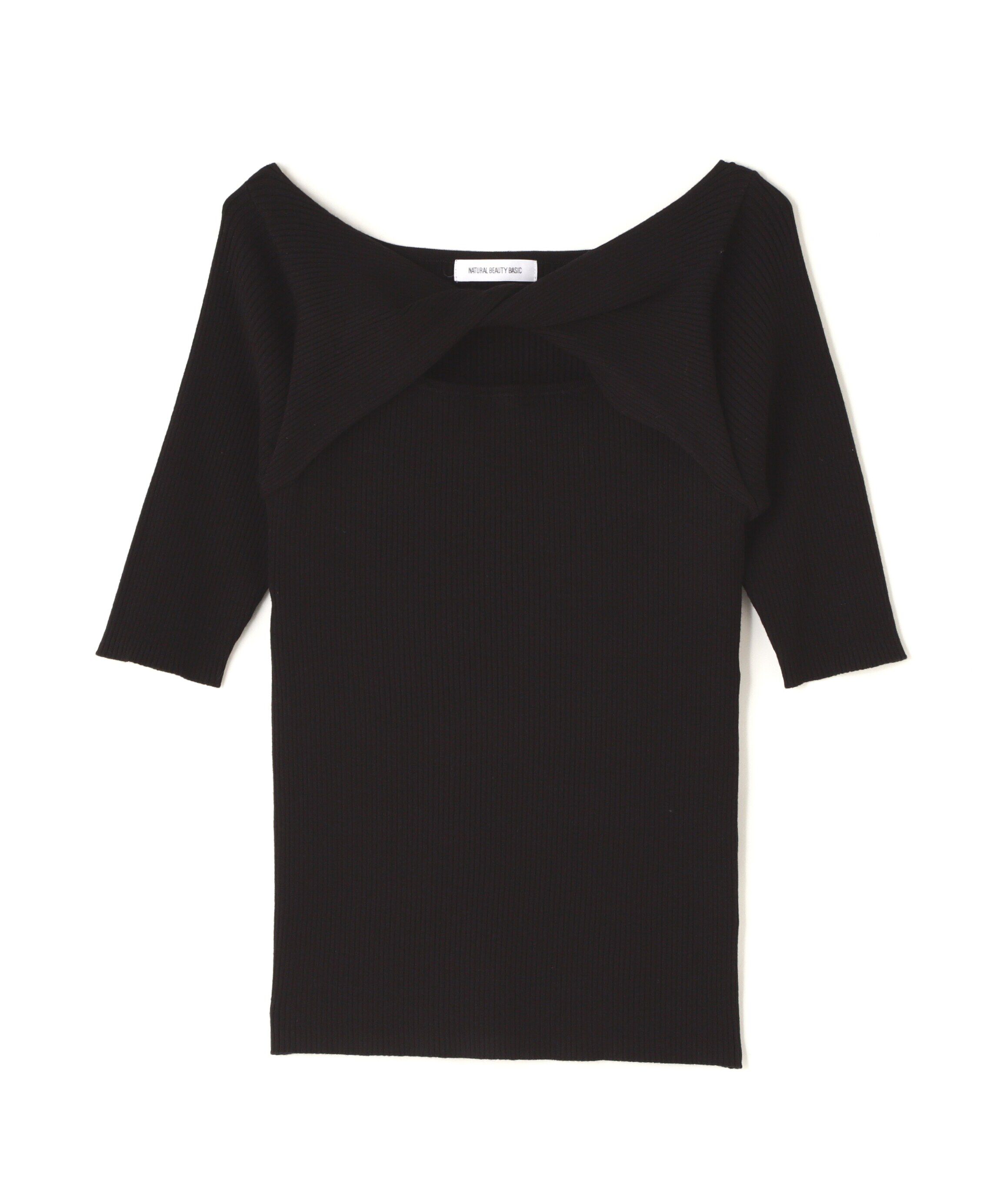  「フロントツイストリブニット」|ニット・セーター|