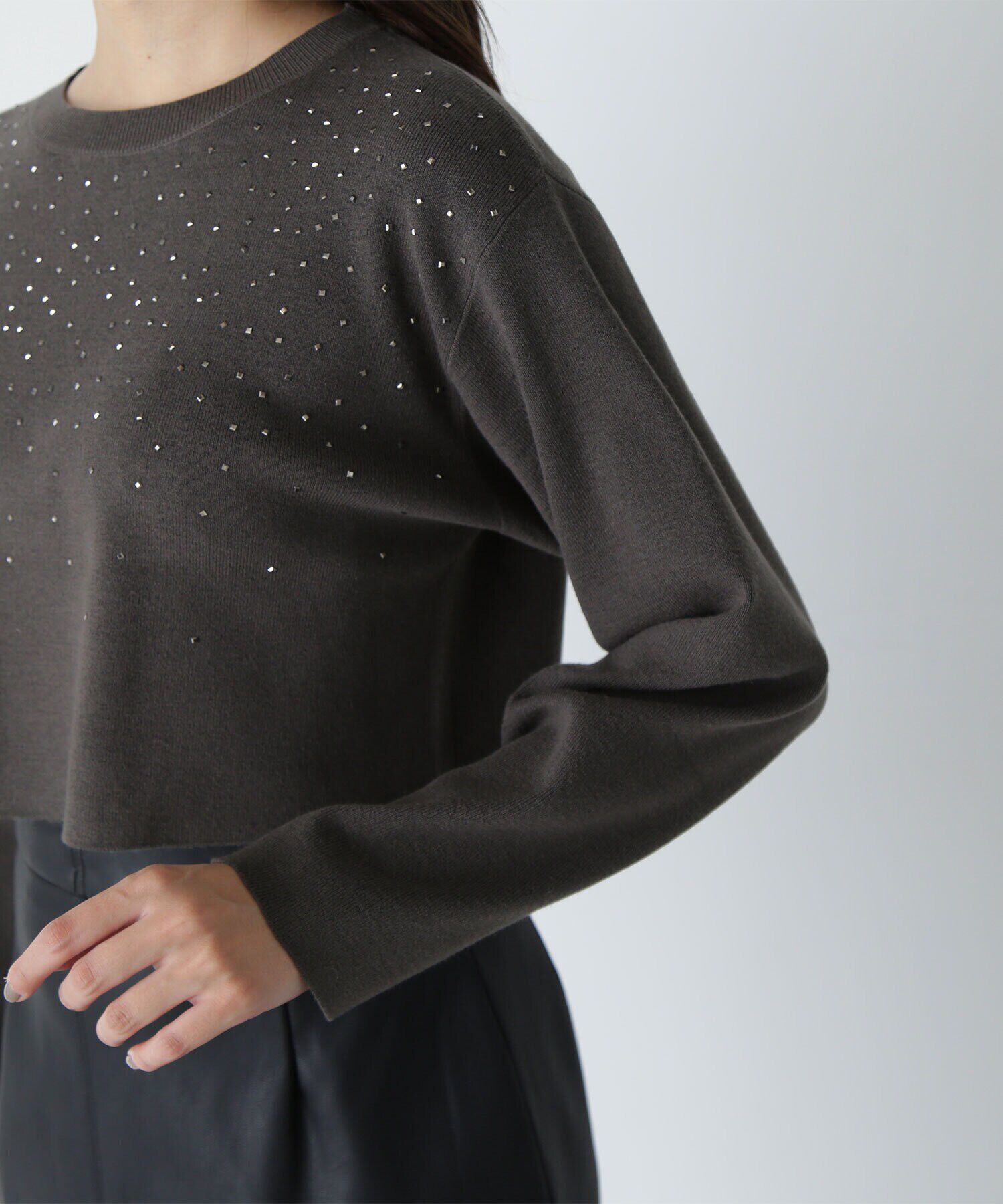  「ホットフィットショートニット　24AW」|ニット・セーター|