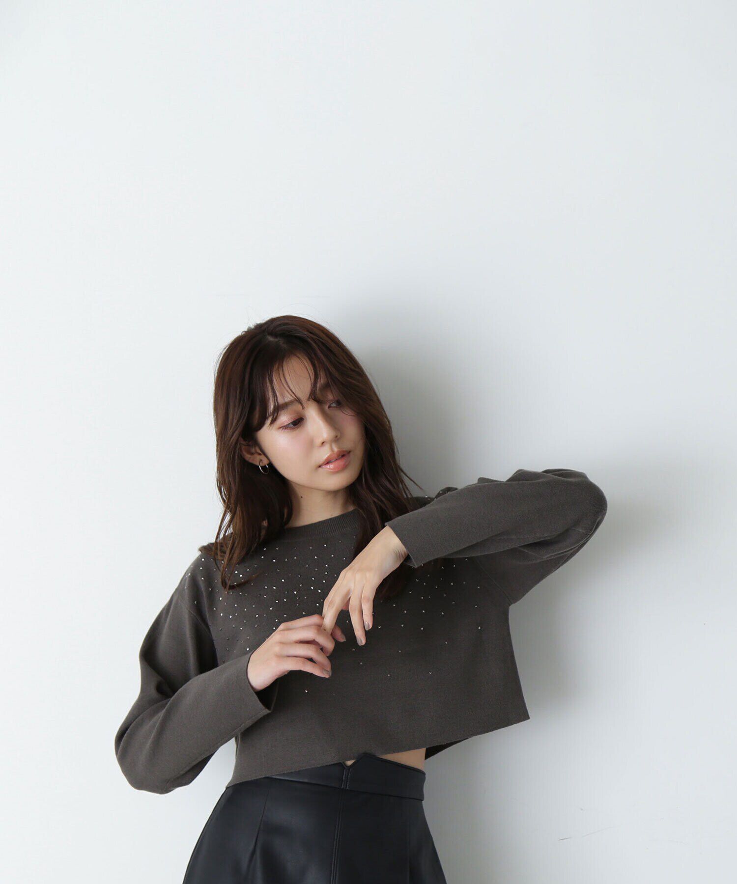  「ホットフィットショートニット　24AW」|ニット・セーター|