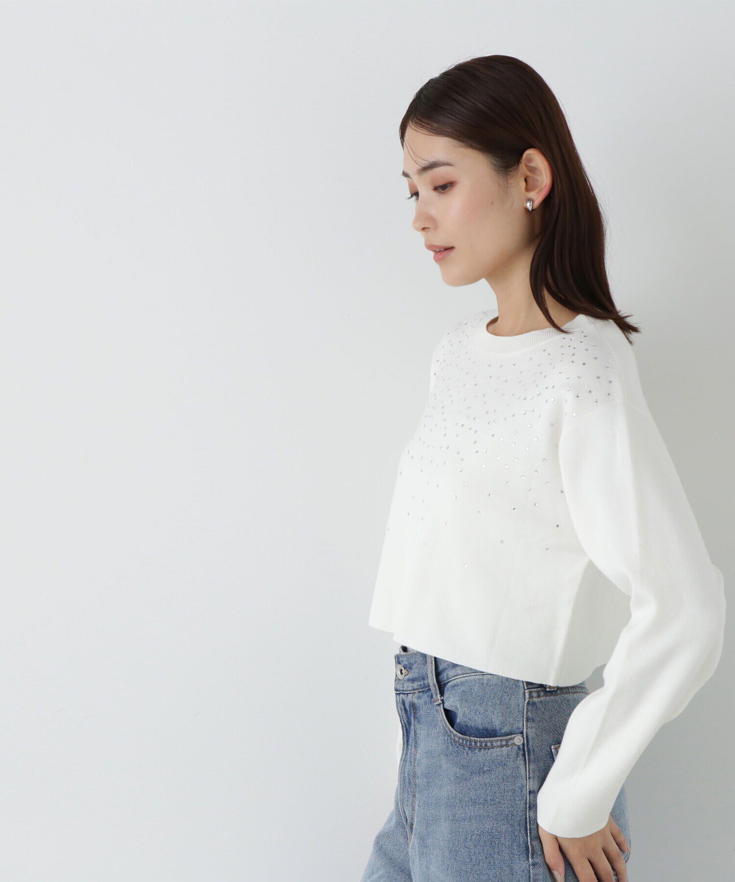  「ホットフィットショートニット　24AW」|ニット・セーター|