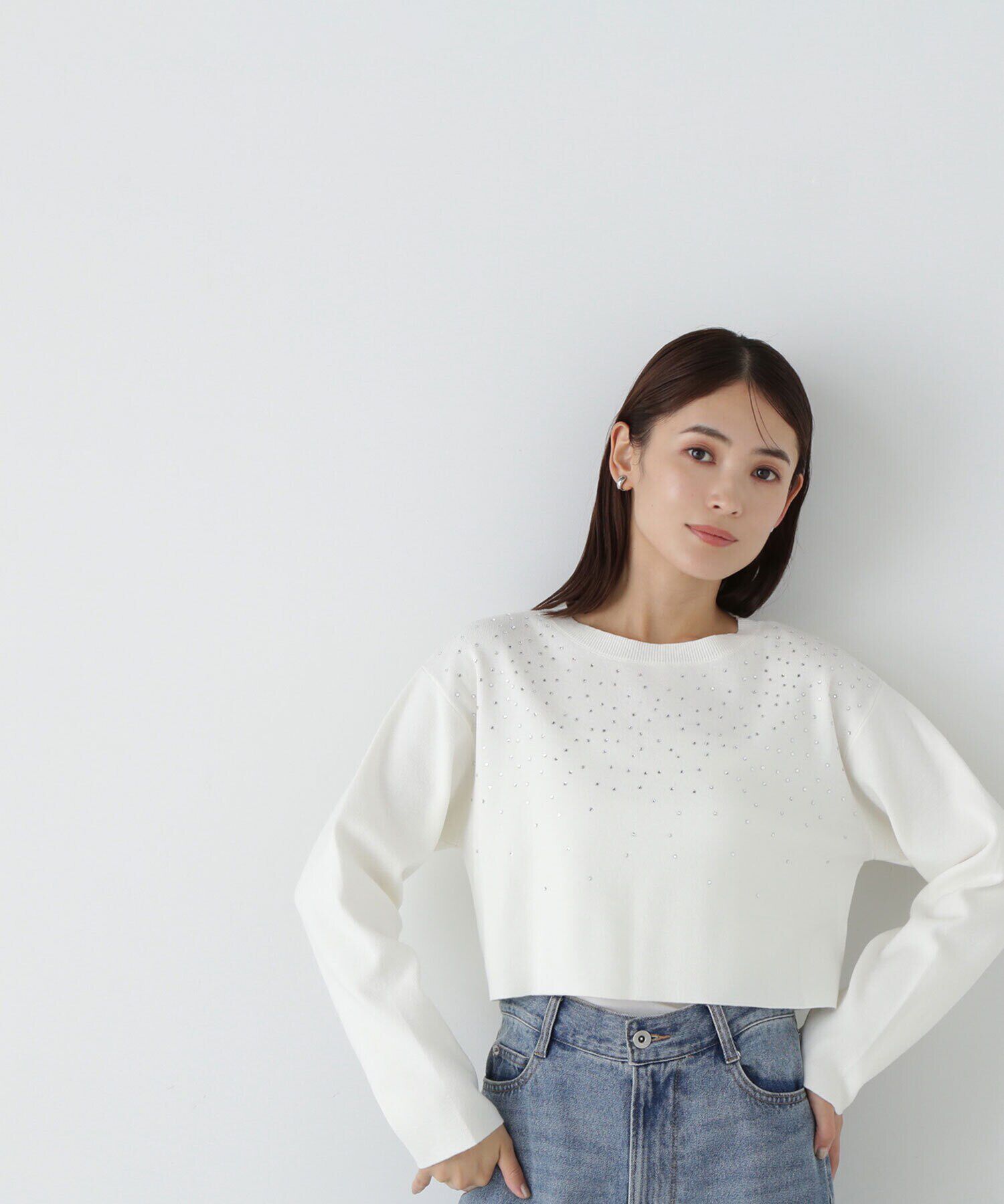  「ホットフィットショートニット　24AW」|ニット・セーター|