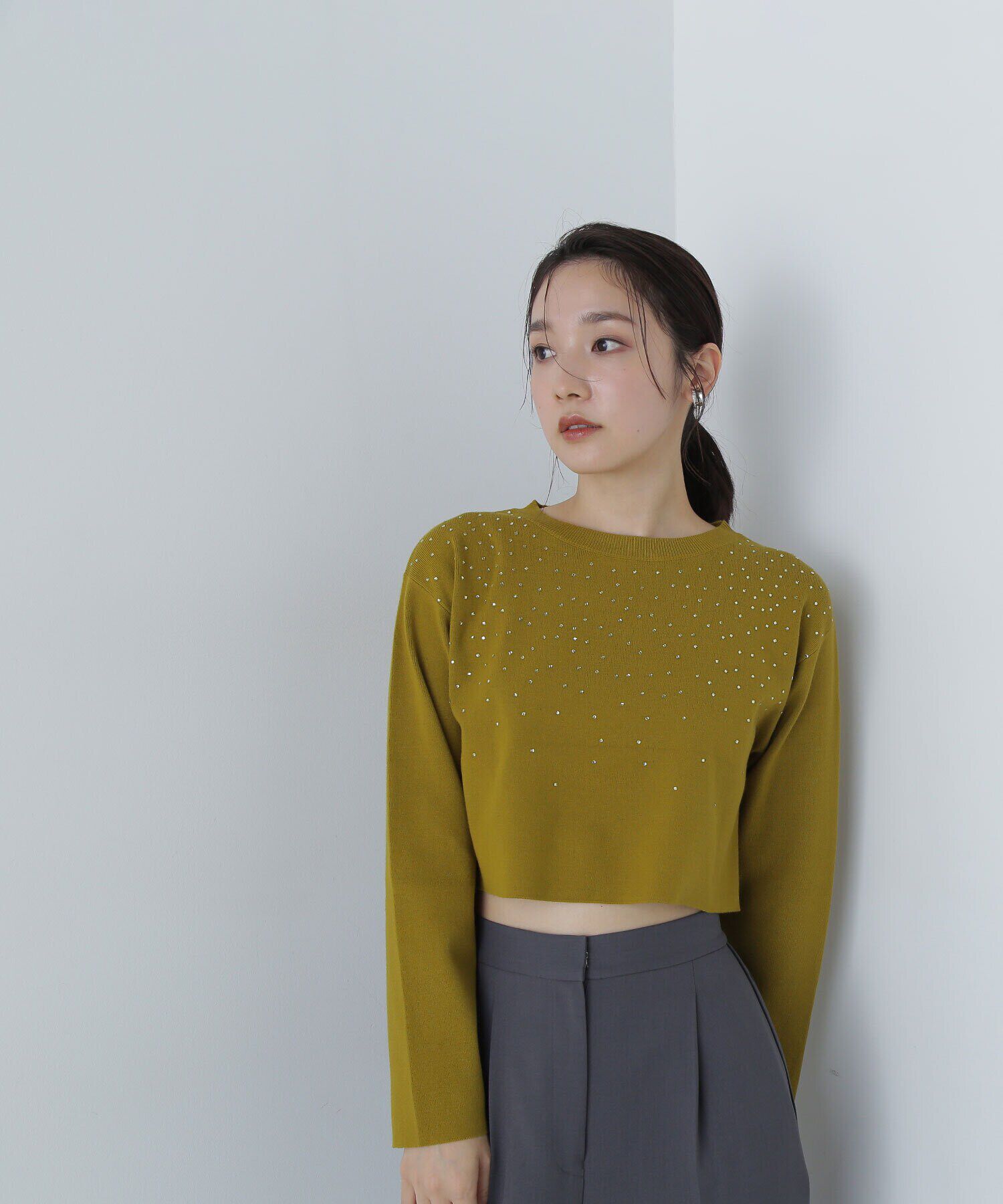  「ホットフィットショートニット　24AW」|ニット・セーター|