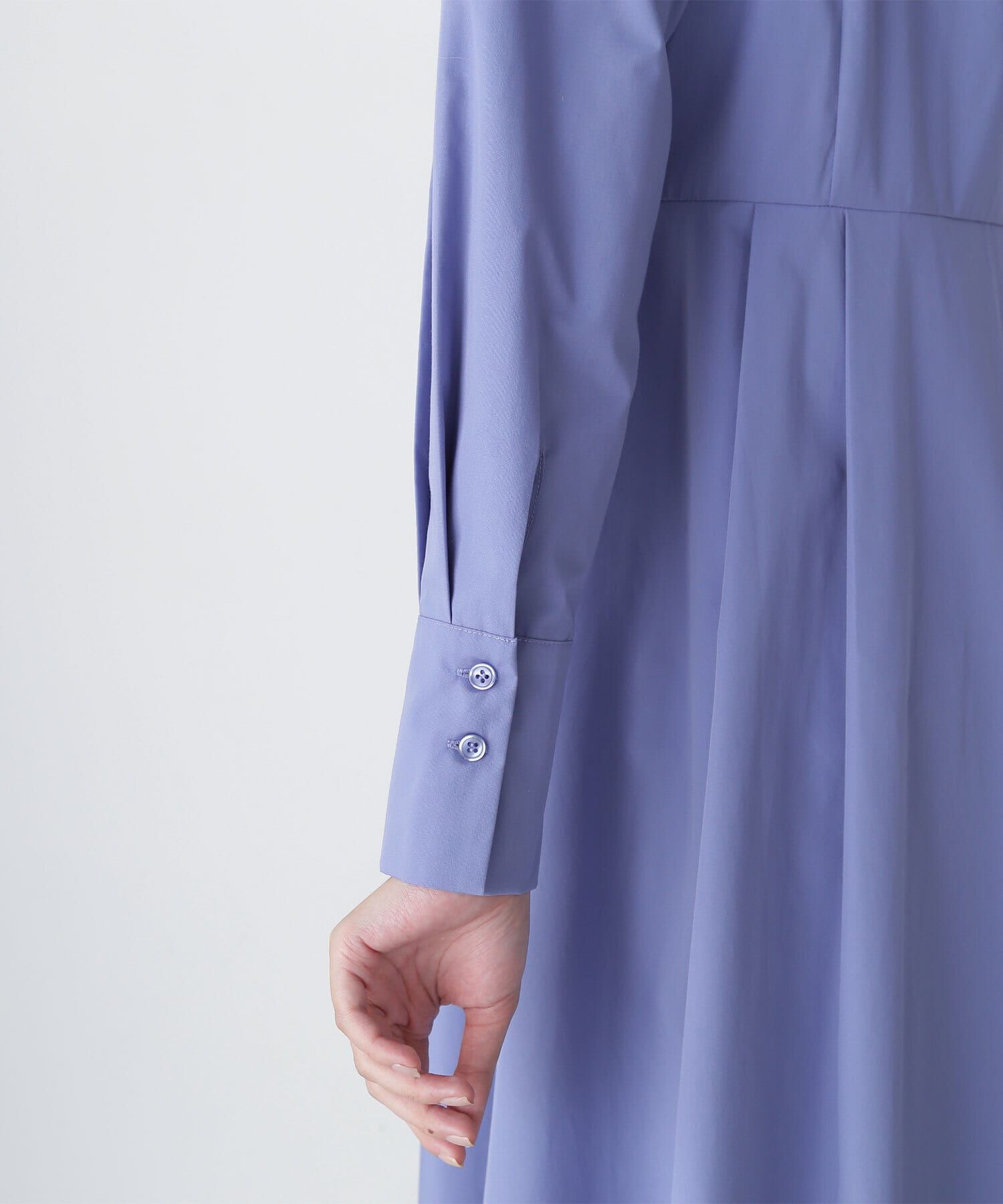  「ラメニットベスト＆シャツワンピース」|ワンピース|