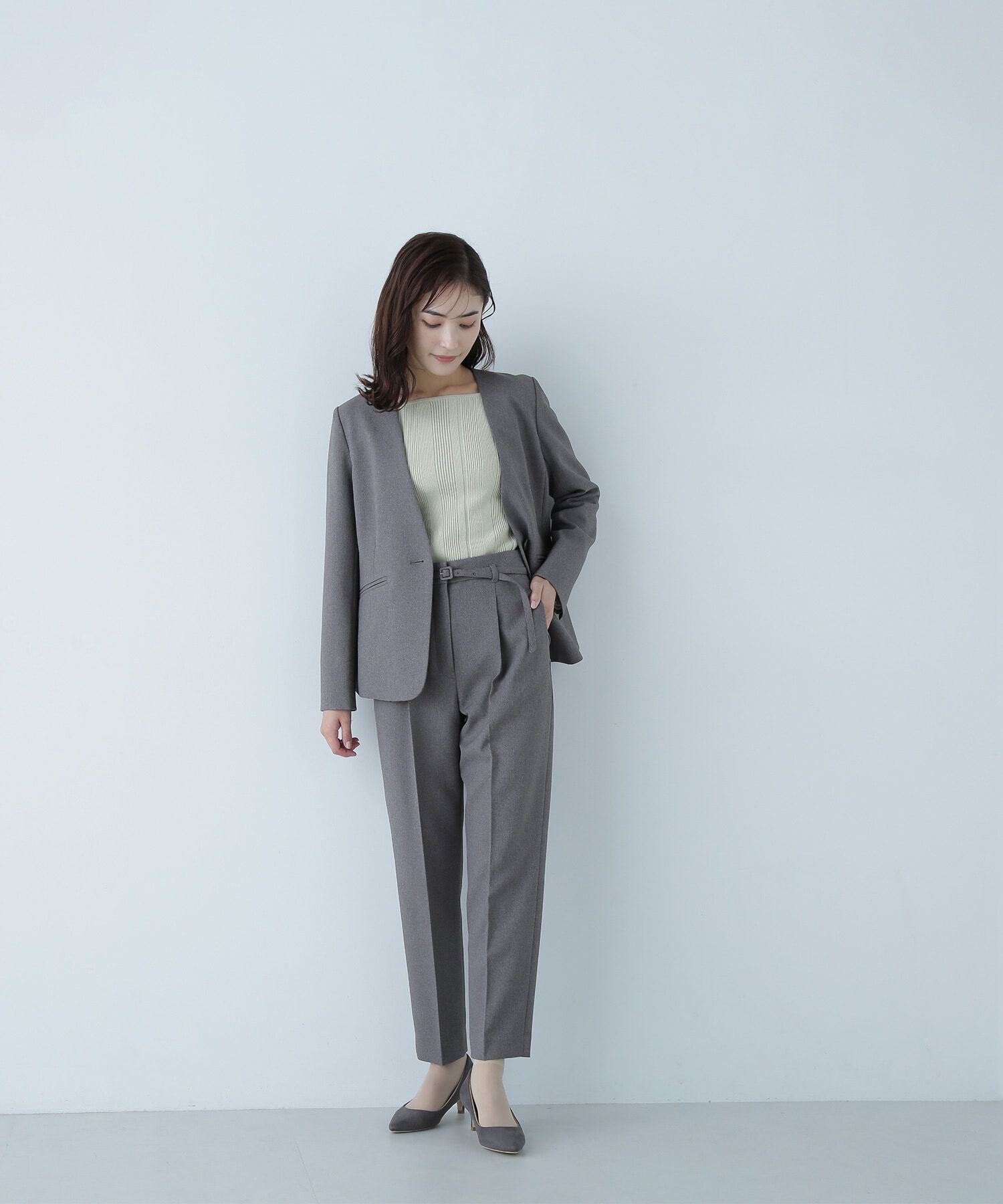  「ドライシャークスキン SET UP テーパードパンツ」|その他|