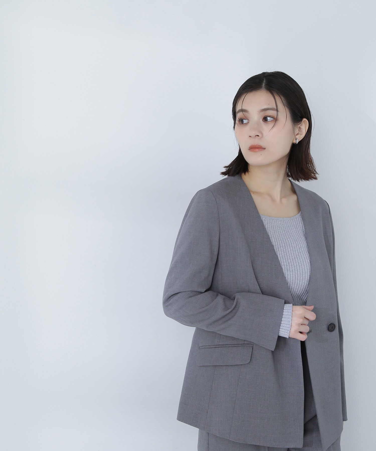  「クラッシー SETUP ノーカラージャケット」|その他|