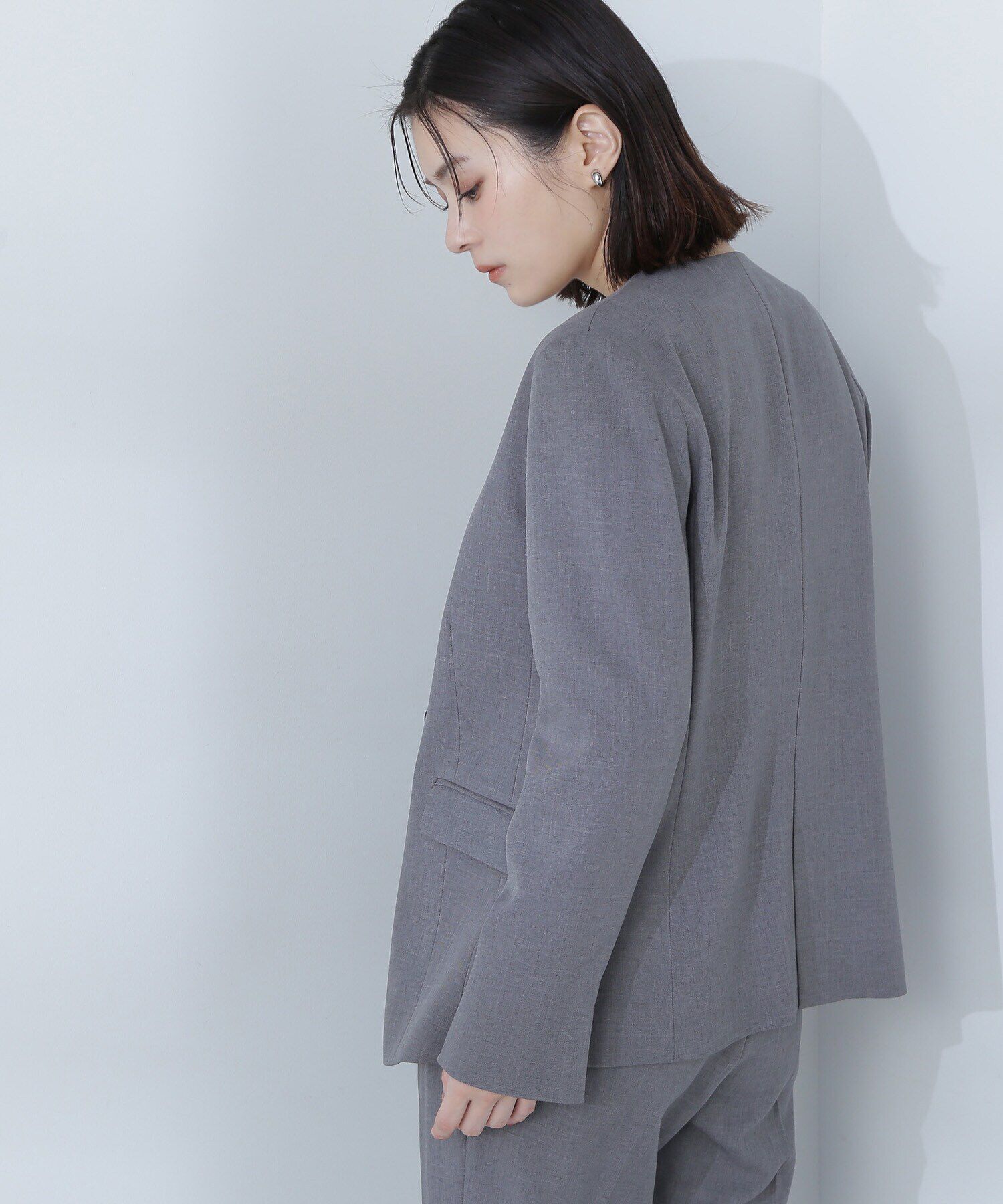  「クラッシー SETUP ノーカラージャケット」|その他|