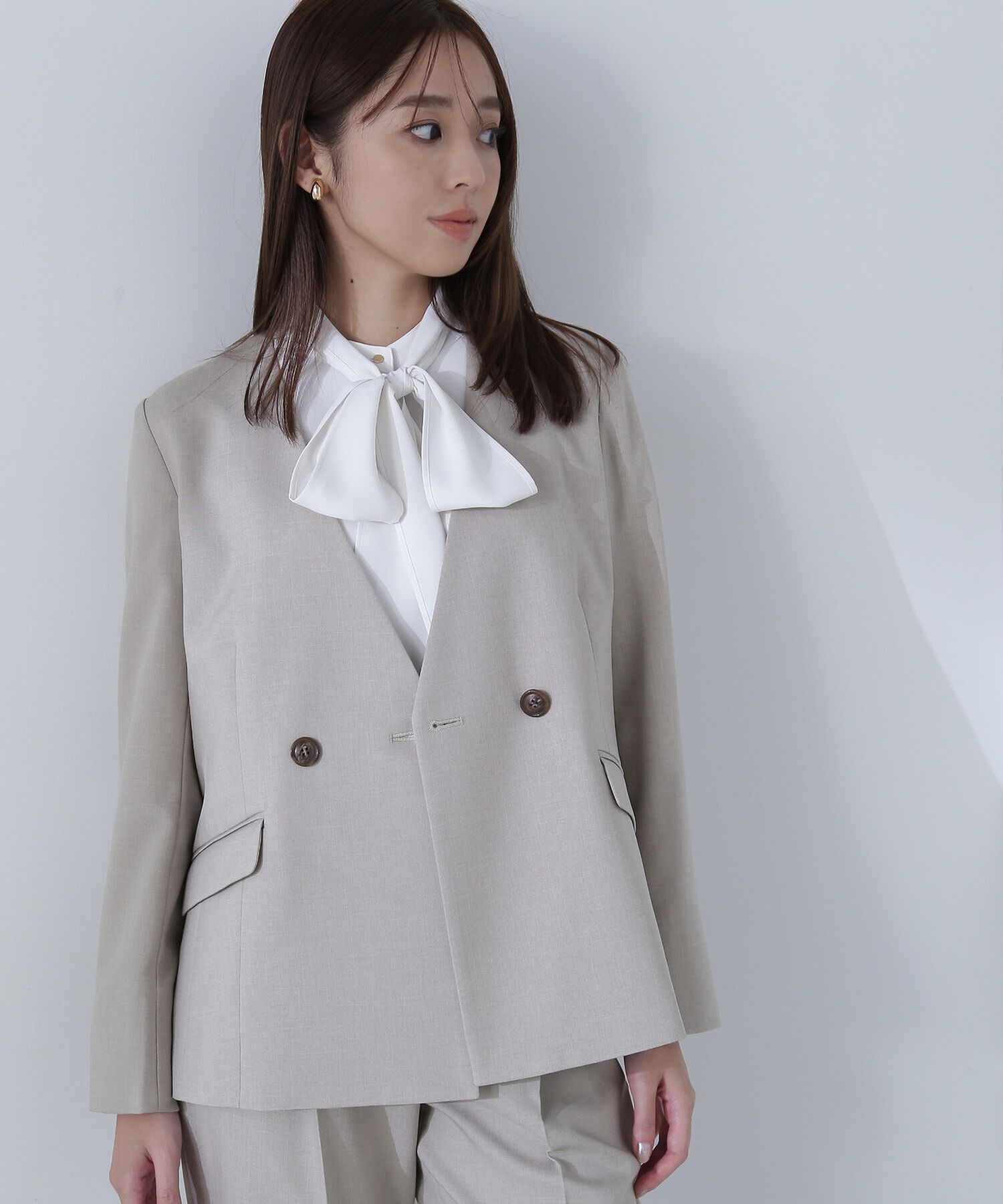  「クラッシー SETUP ノーカラージャケット」|その他|