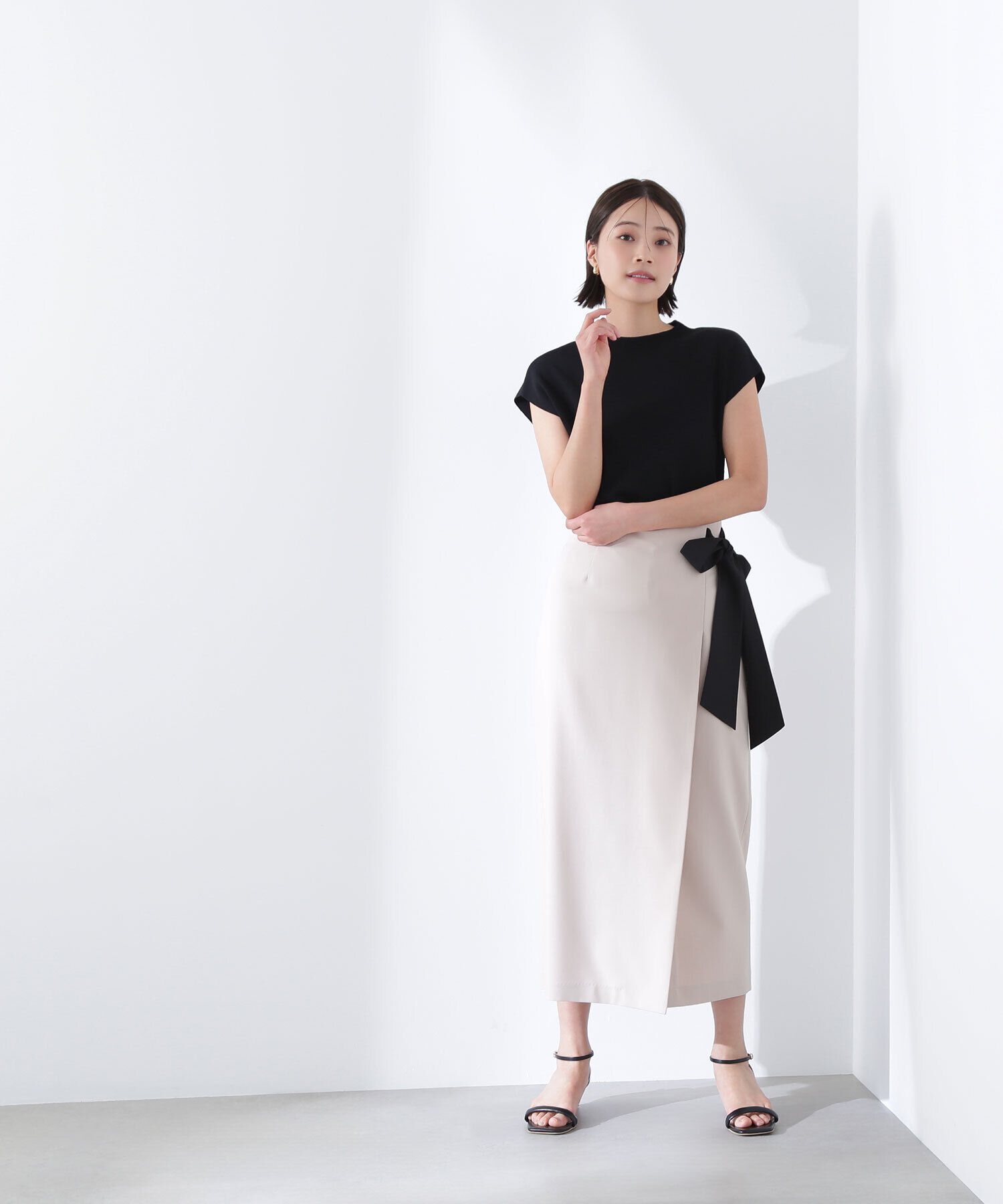  「総針ベーシックシリーズ モックネックニット」|ニット・セーター|