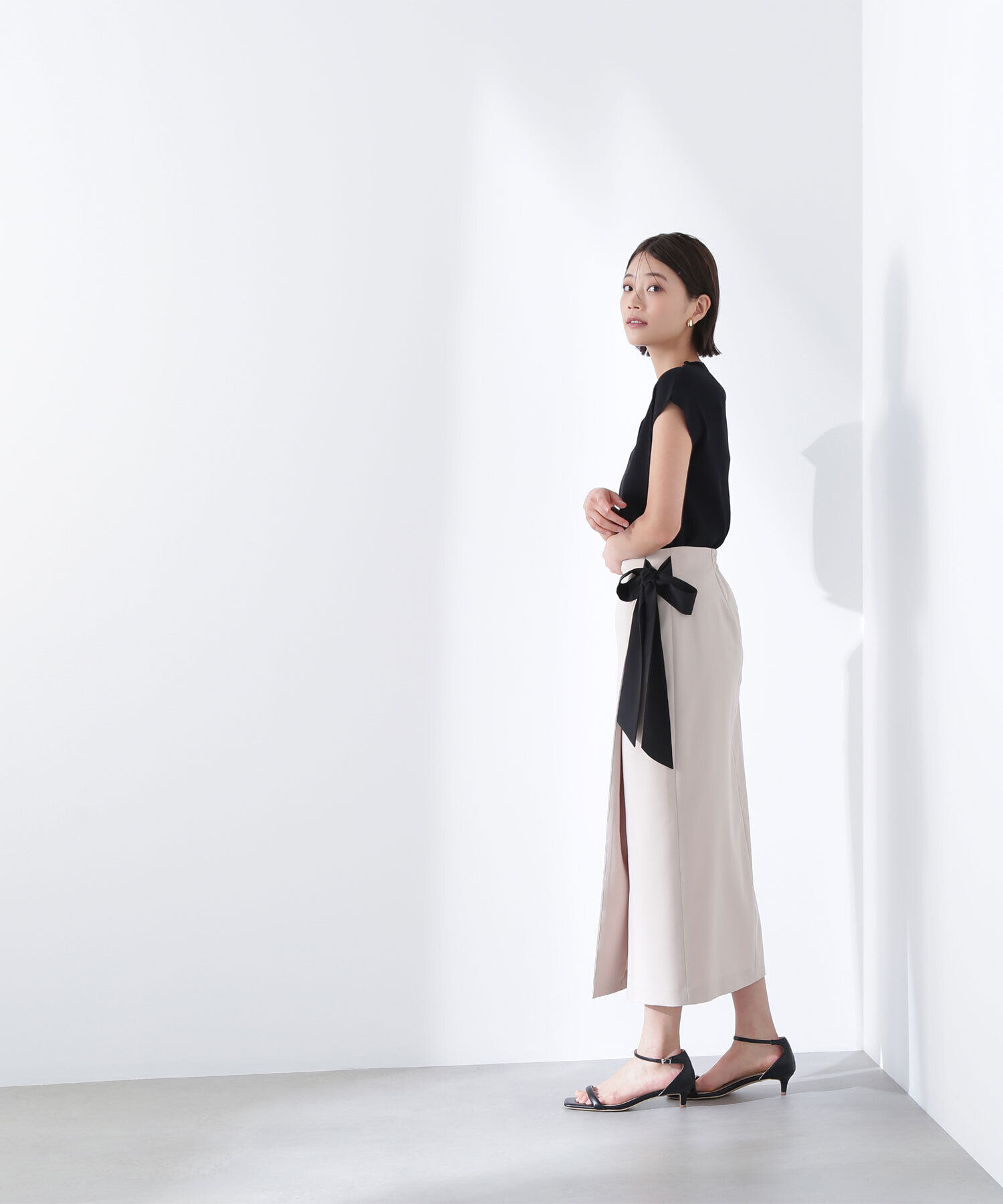  「総針ベーシックシリーズ モックネックニット」|ニット・セーター|