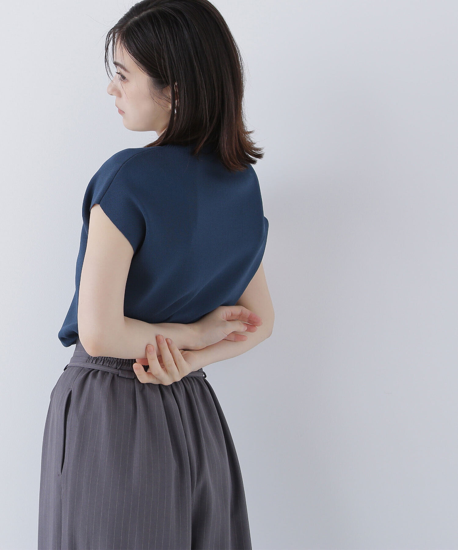  「総針ベーシックシリーズ モックネックニット」|ニット・セーター|