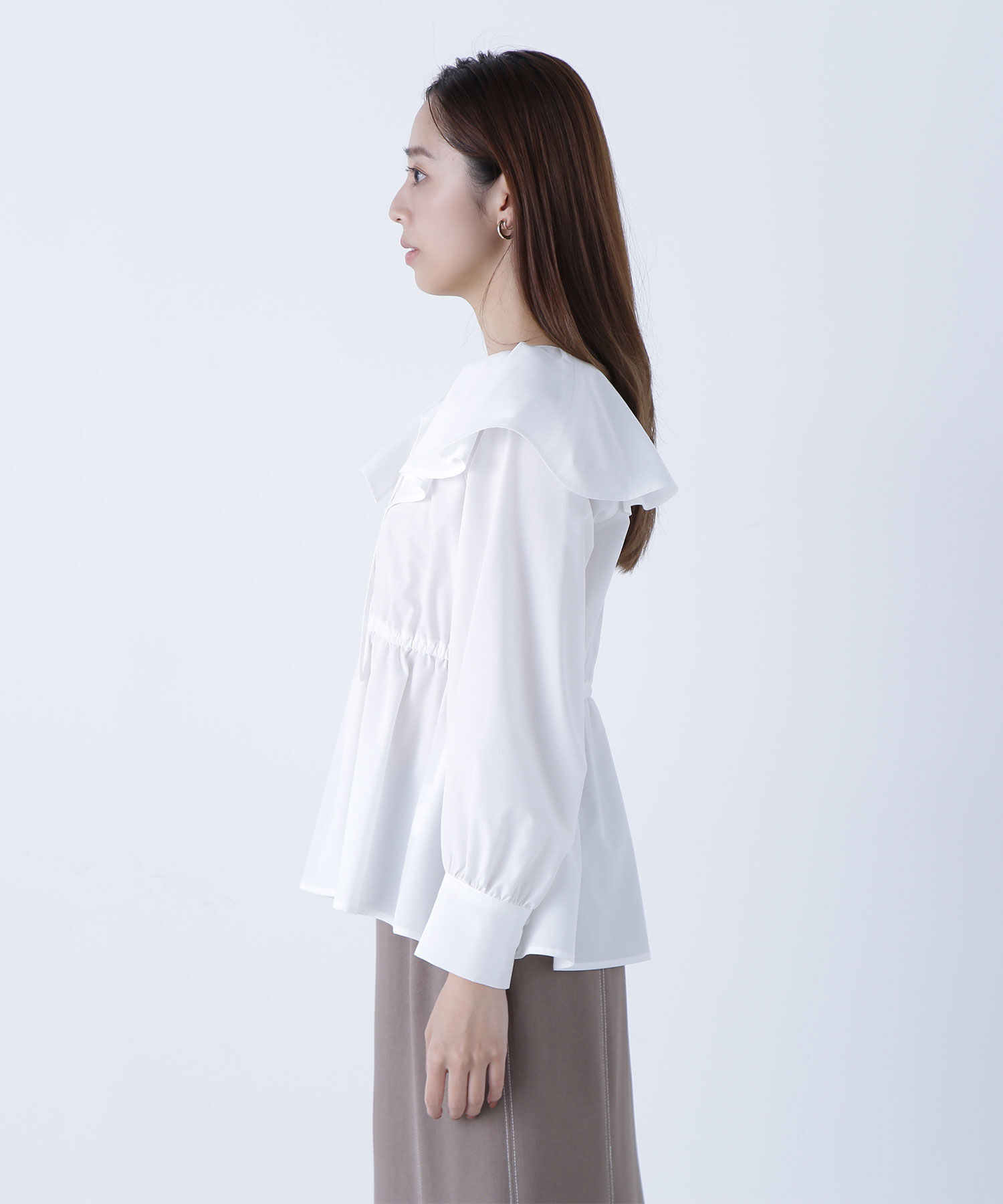  「ビスチェセットラッフルブラウス」|シャツ・ブラウス|