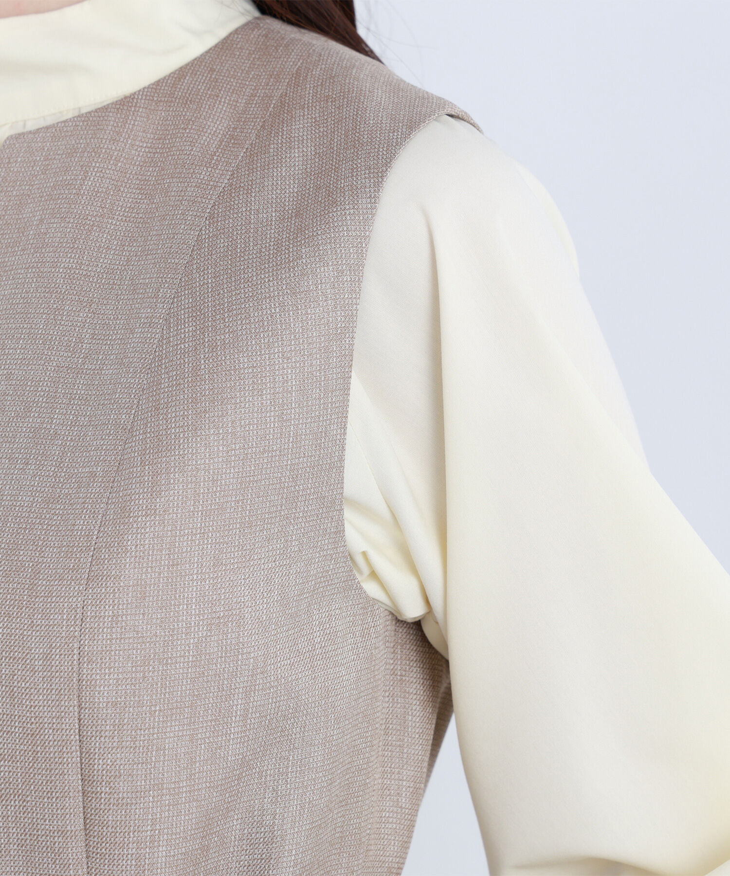  「キーネックベルテッドジャンスカ」|ワンピース|