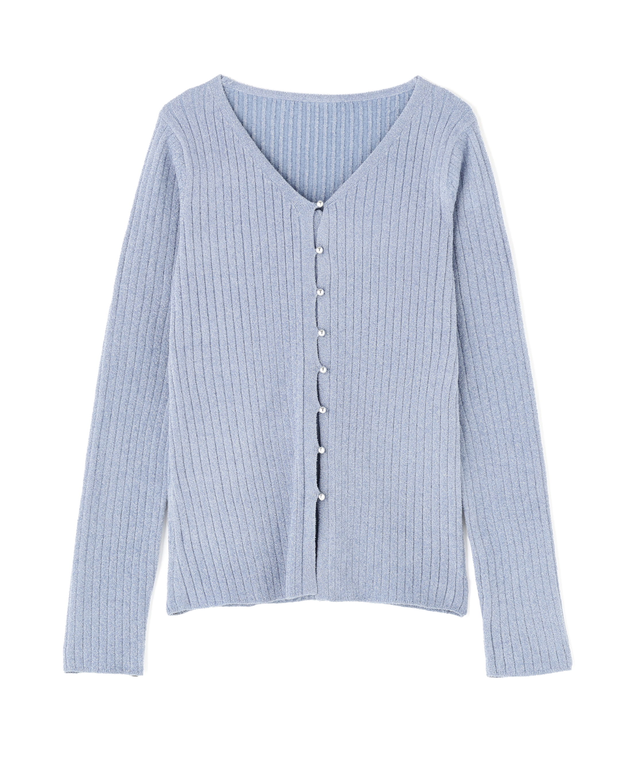  「ラメモールカーディガン」|ニット・セーター|