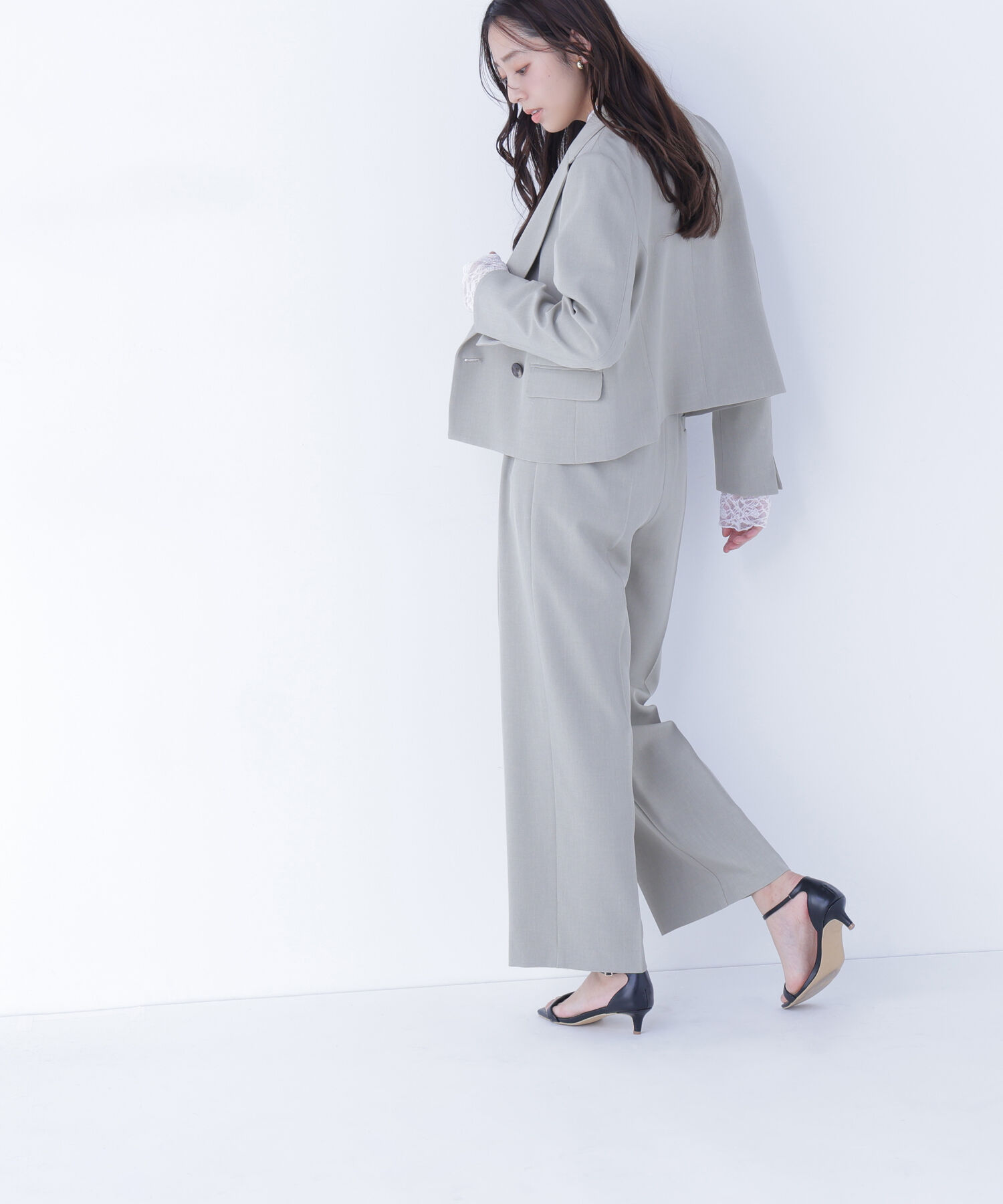  「クラッシー SETUP ツータックパンツ」|その他|