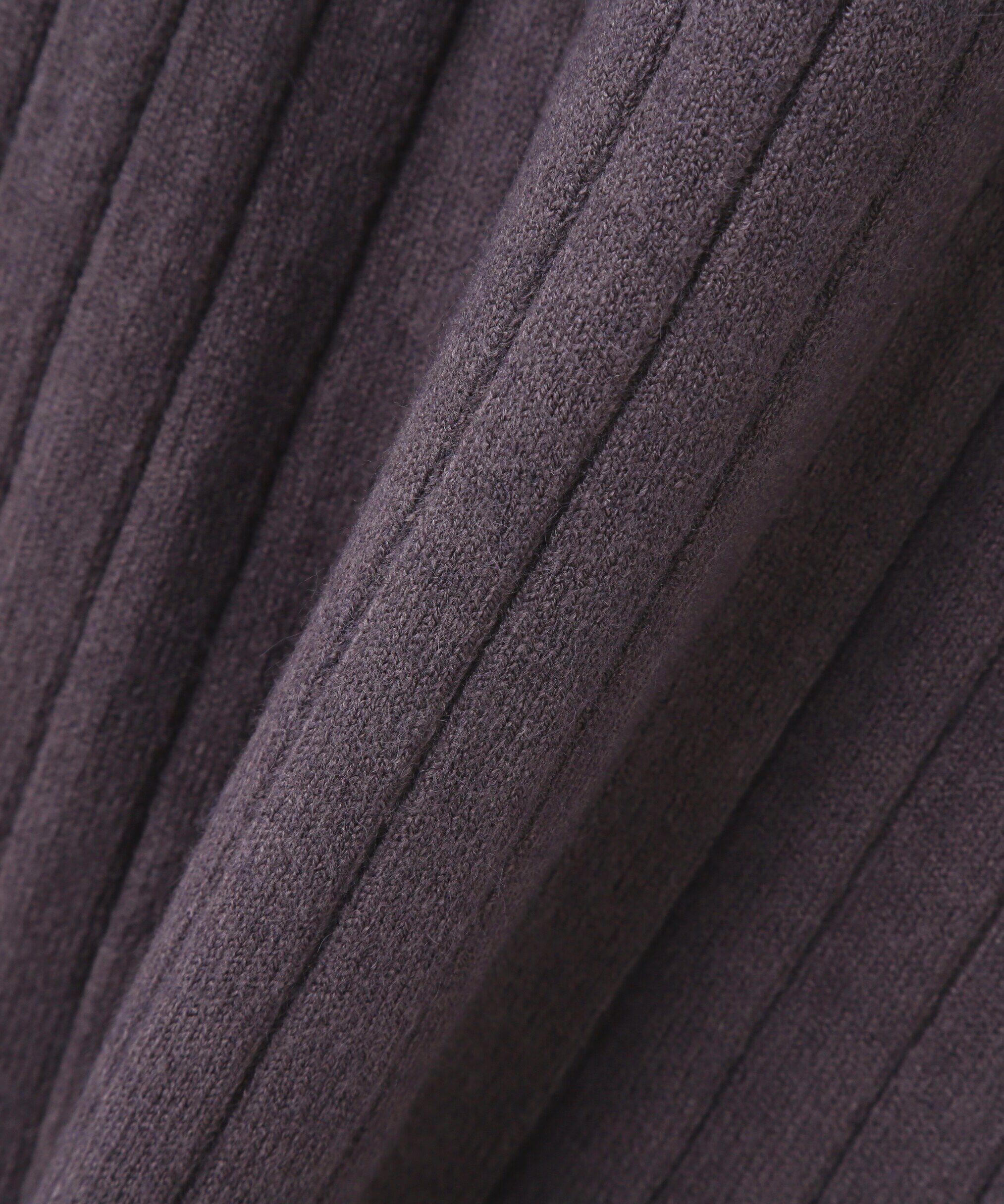  「ウォームストレッチリブブラウジングニットワンピース」|ワンピース|