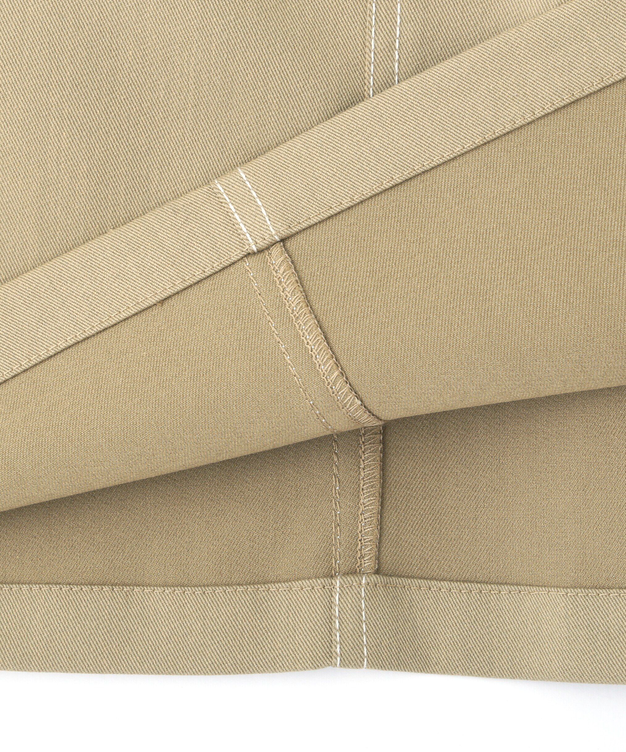  「配色ステッチジップ使いミニワンピース」|ワンピース|