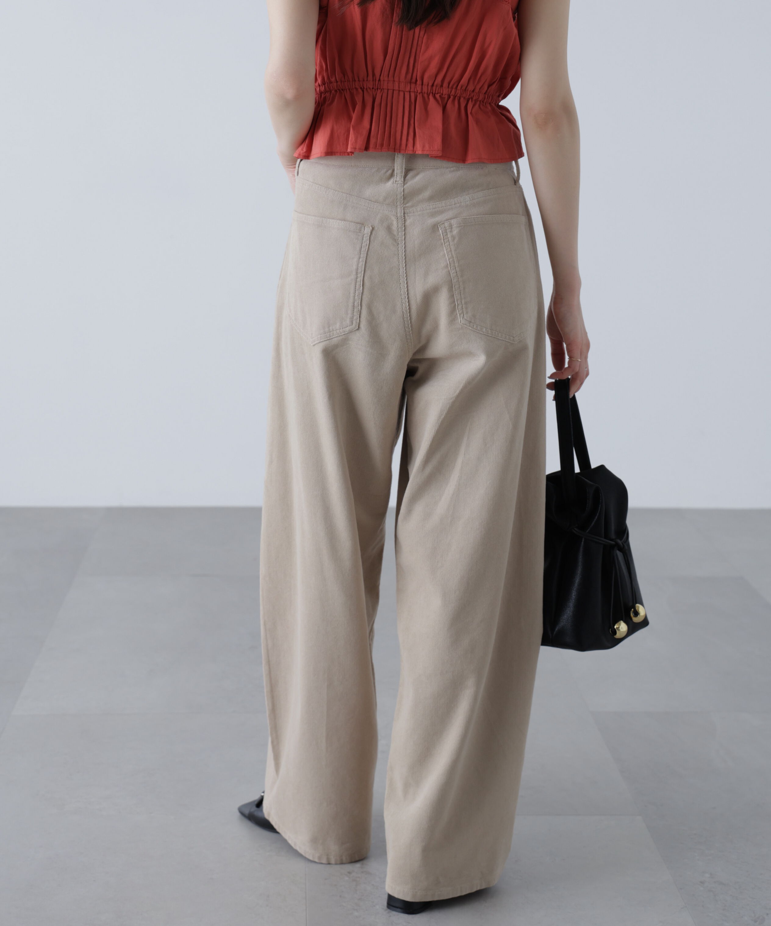  「コーデュロイタックコクーンパンツ」|その他|