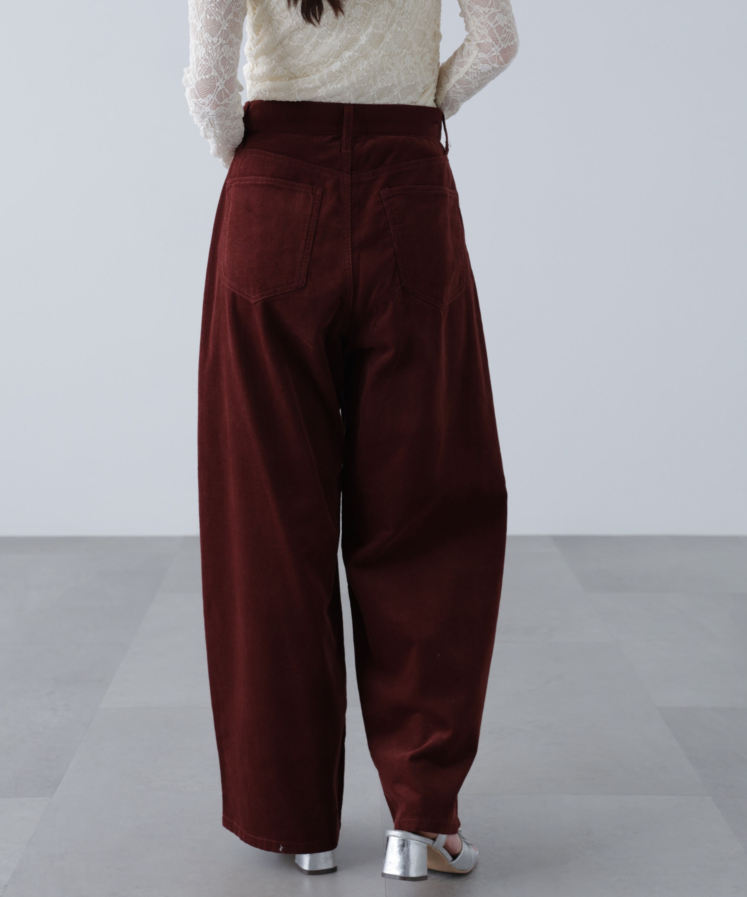  「コーデュロイタックコクーンパンツ」|その他|