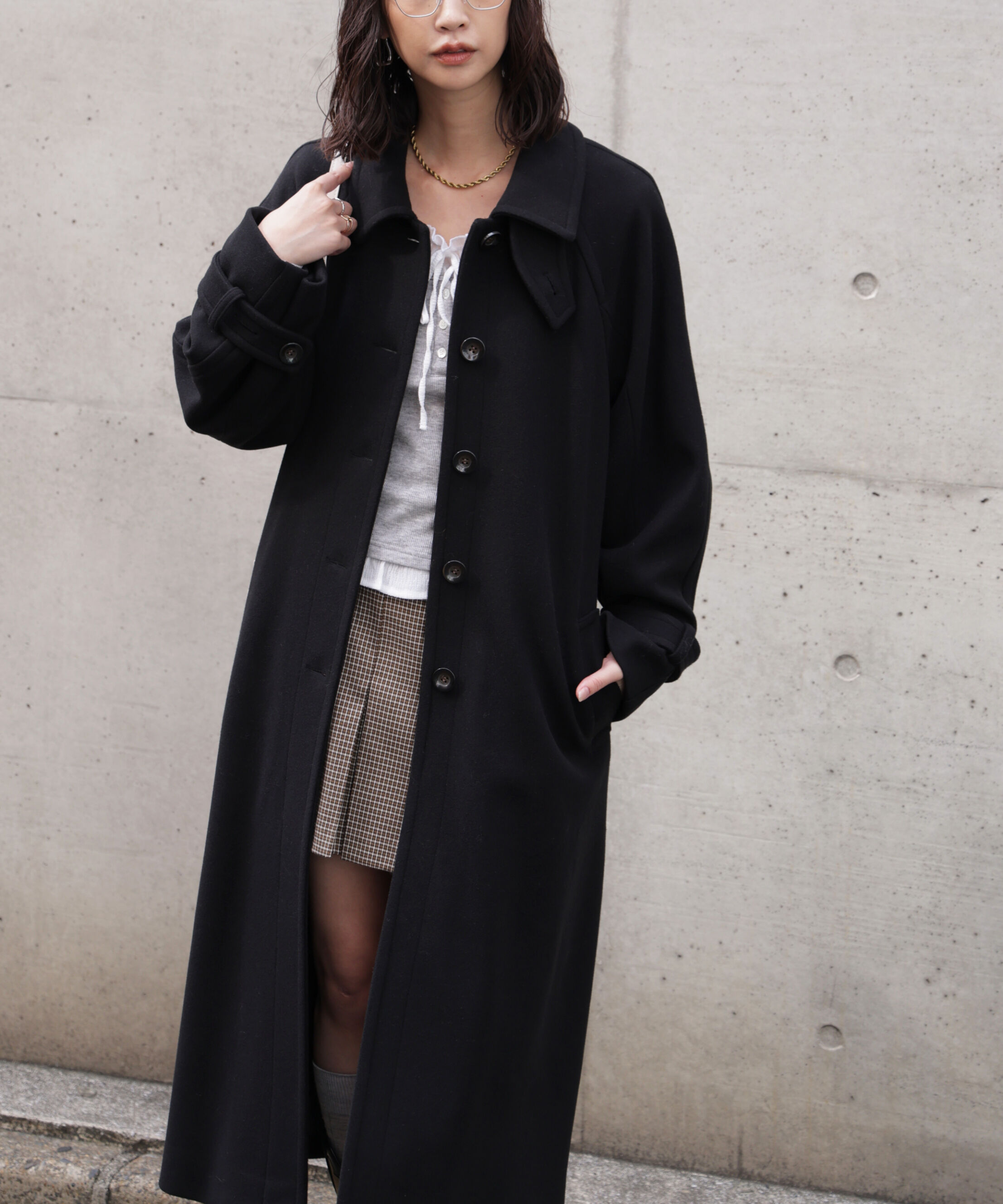  「2wayステンカラーロングコート」|その他|