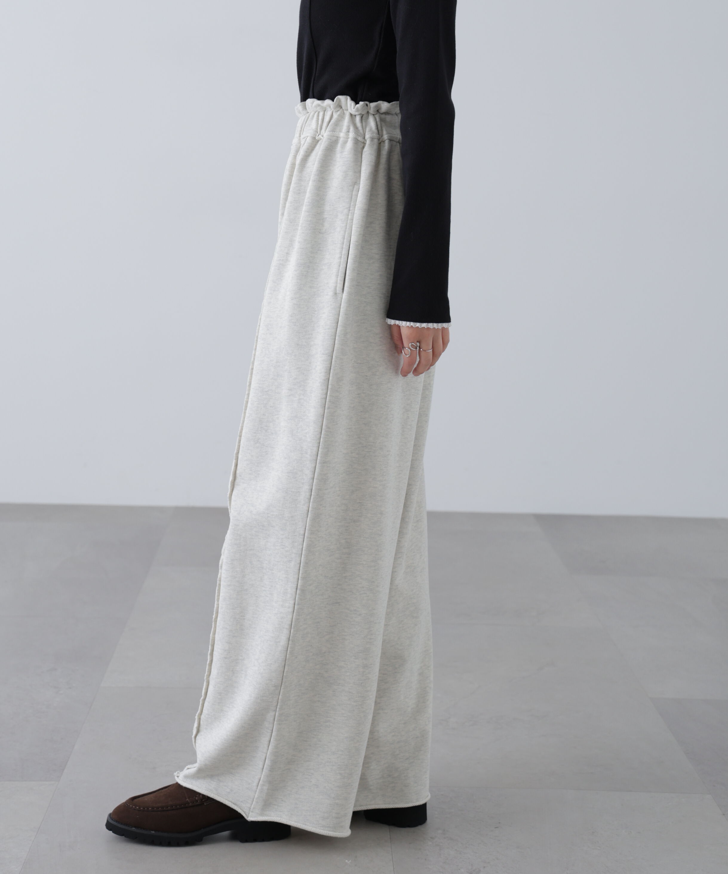  「ワイドストレートスウェットパンツ」|その他|