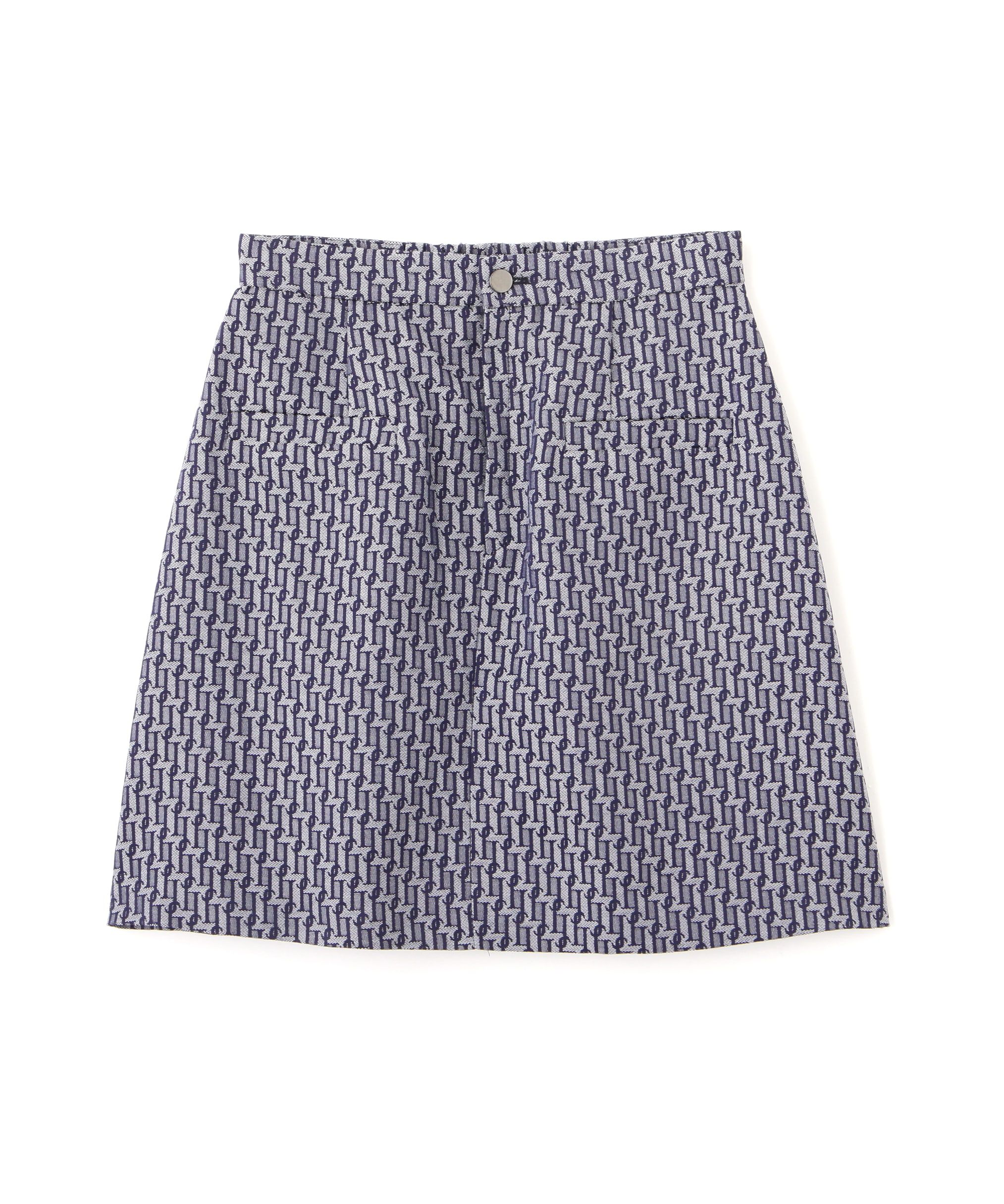  「モノグラムジャガードミニスカート」|スカート|