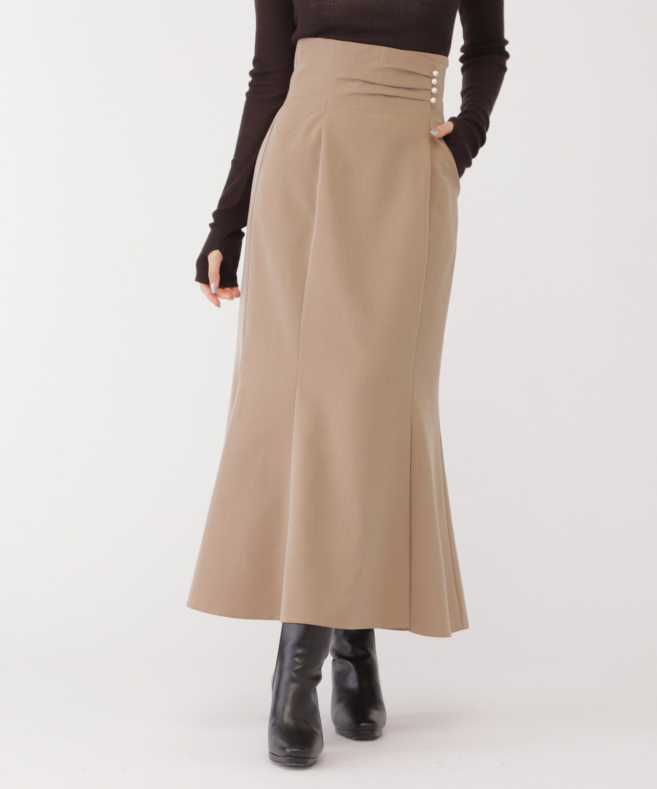  「◆ドレープマーメイドスカート」|スカート|