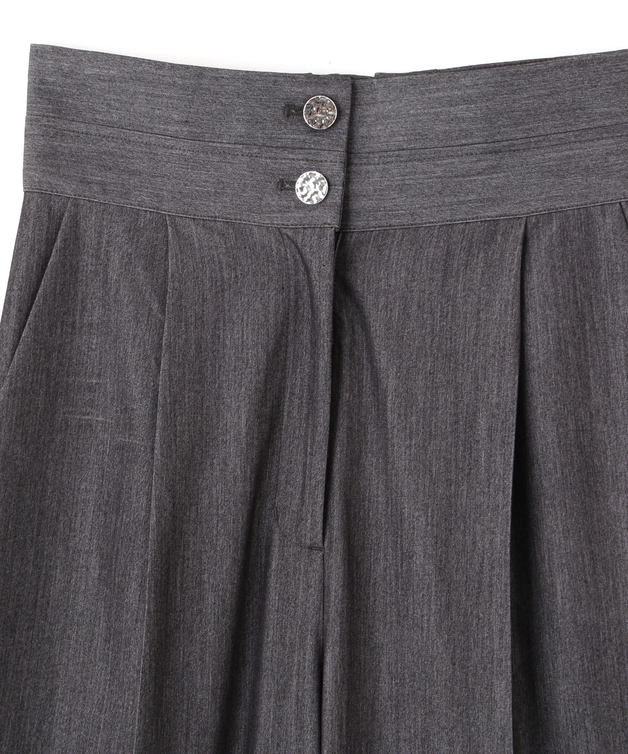  「ダブルウエストワイドパンツ」|その他|