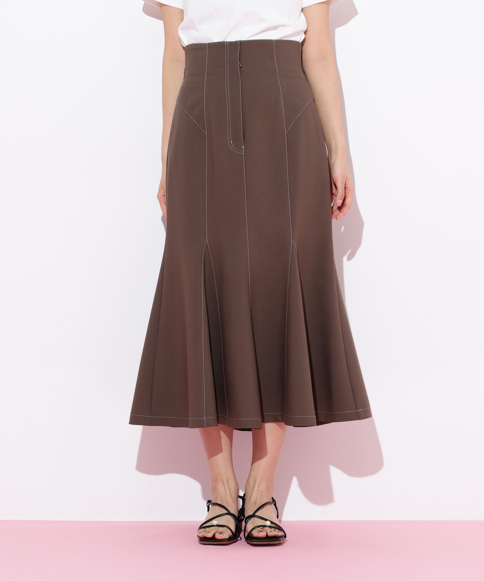  「ストレッチマーメイドスカート」|スカート|