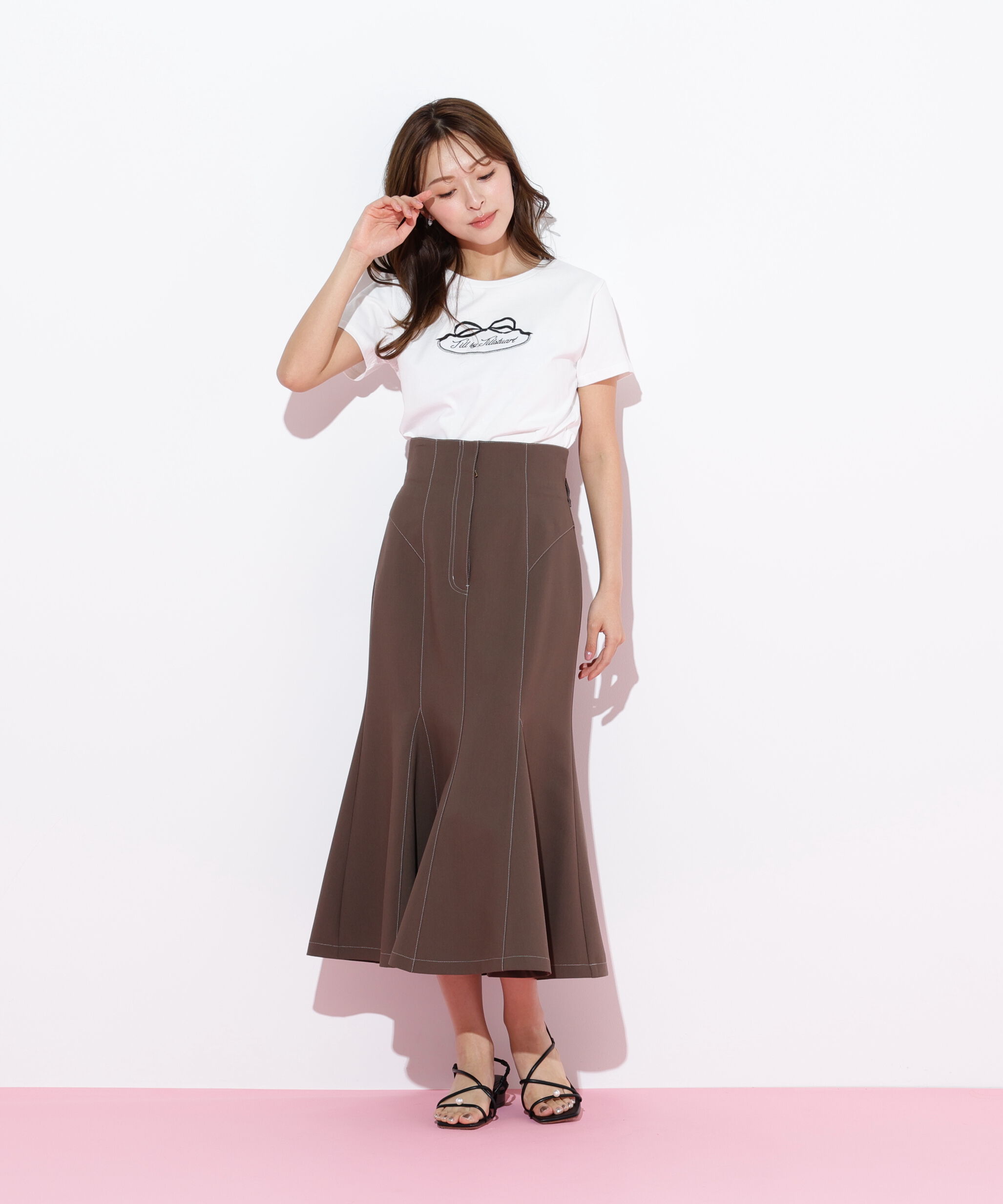  「ストレッチマーメイドスカート」|スカート|