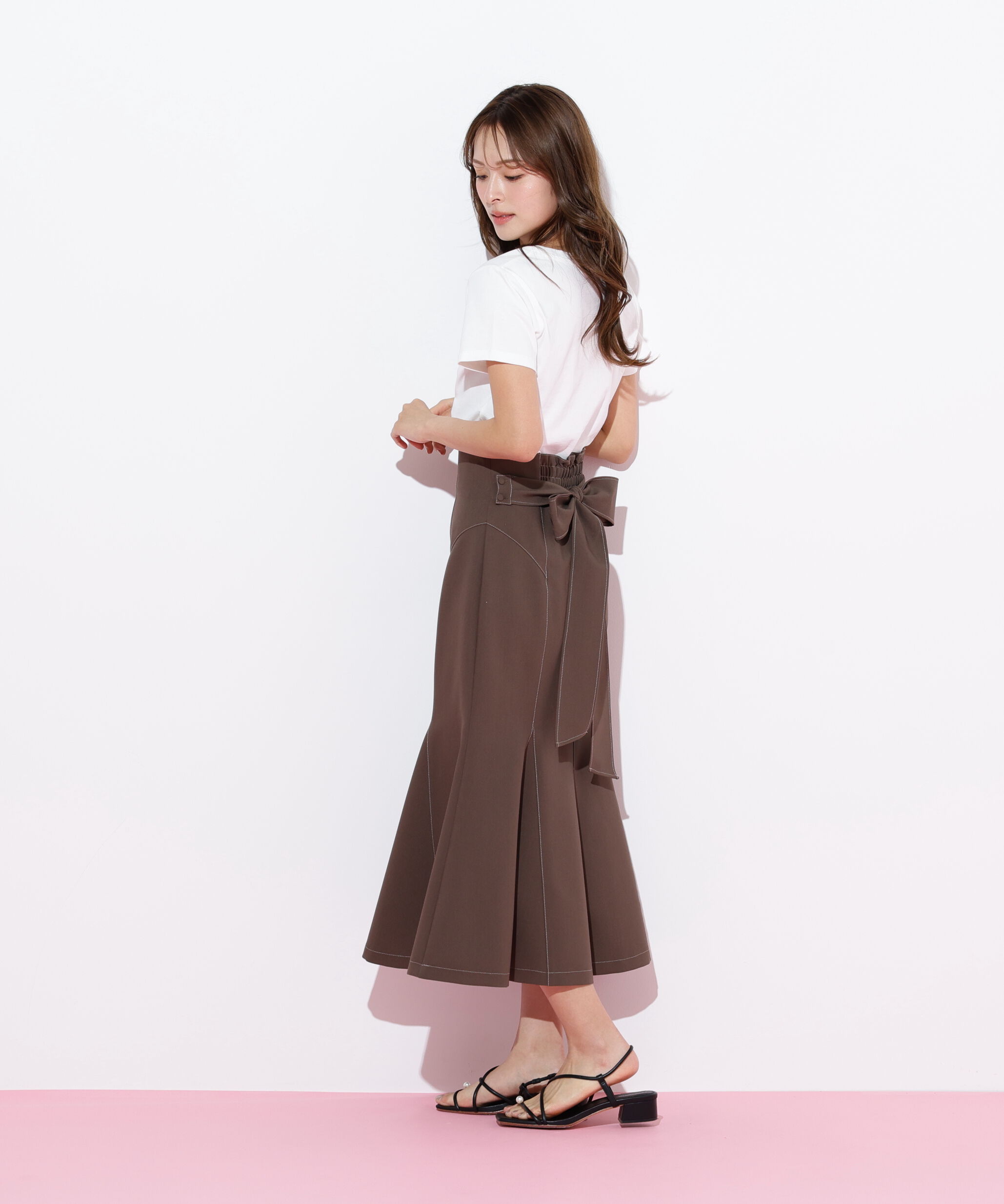  「ストレッチマーメイドスカート」|スカート|