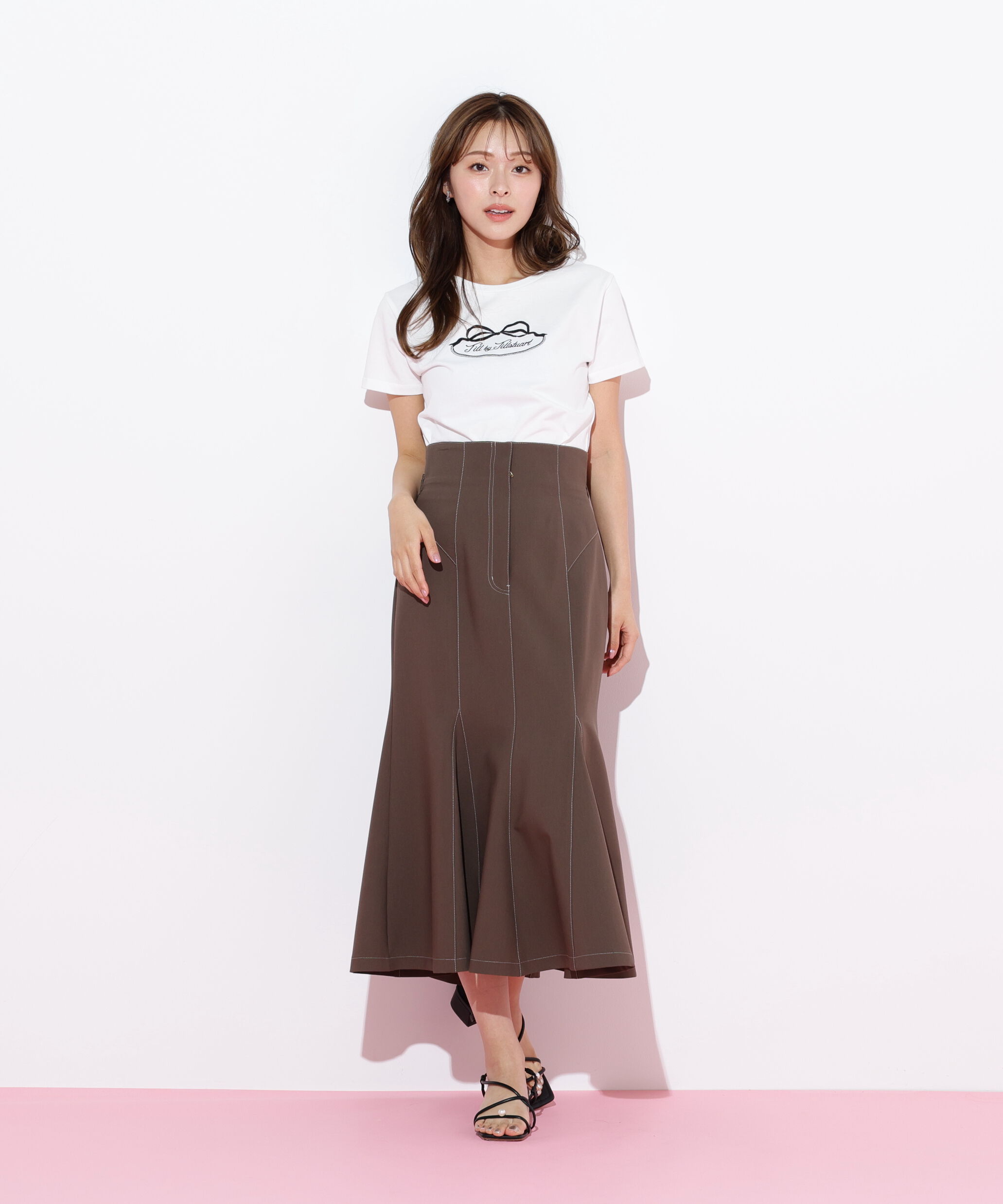  「ストレッチマーメイドスカート」|スカート|